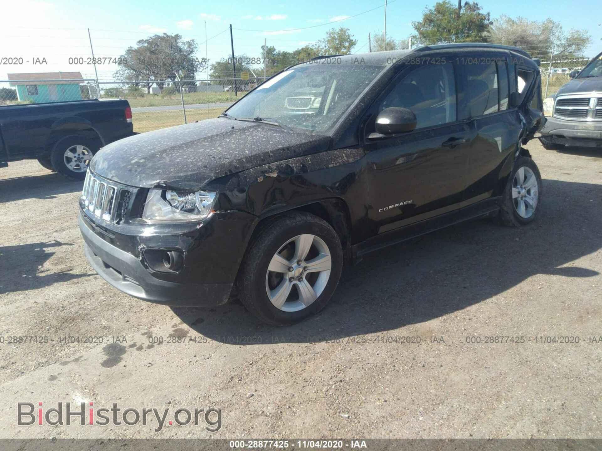 2016 JEEP COMPASS - VIN: 1C4NJCBA5GD512723 - Фото 2