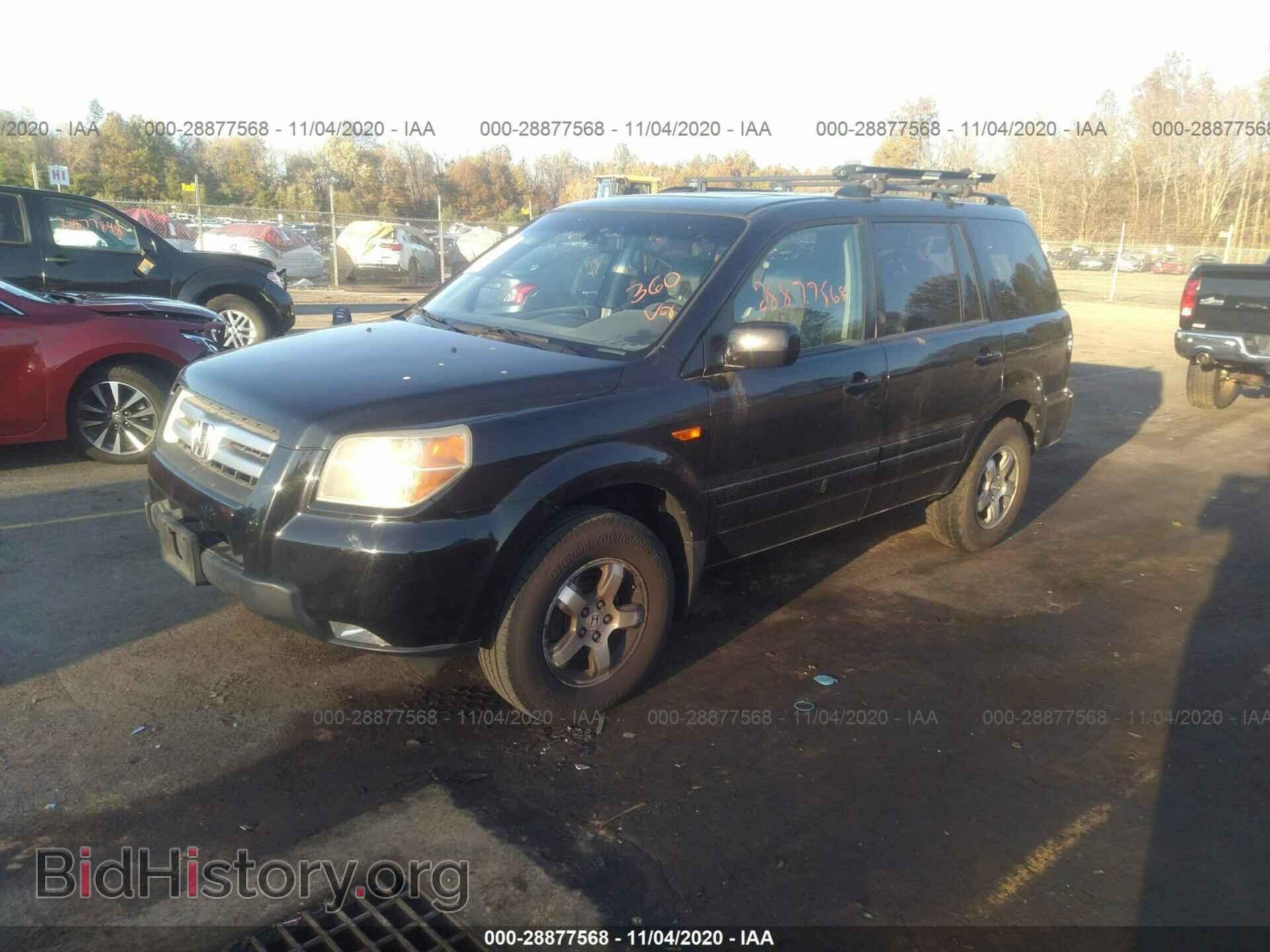 2006 HONDA PILOT - VIN: 2HKYF18676H519056 - Фото 2