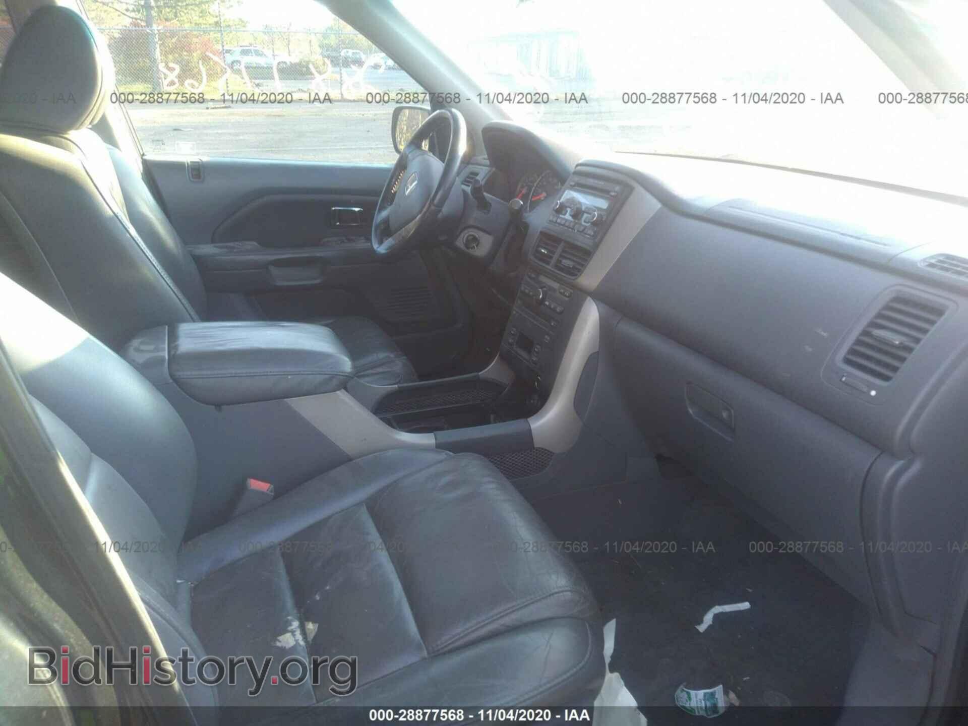 2006 HONDA PILOT - VIN: 2HKYF18676H519056 - Фото 5
