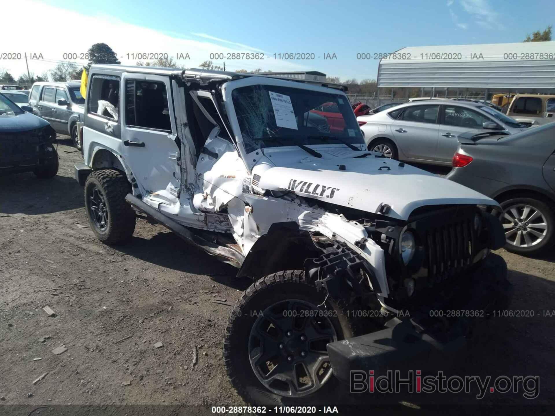 Photo 1C4BJWDG1EL210483 - JEEP WRANGLER UNLIMITED 2014