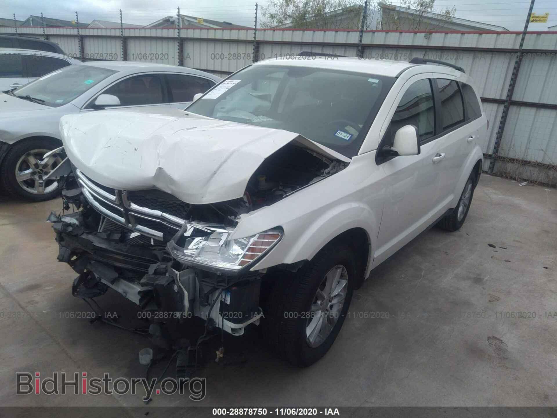 2017 DODGE JOURNEY - VIN: 3C4PDCBB0HT677311 - Фото 2