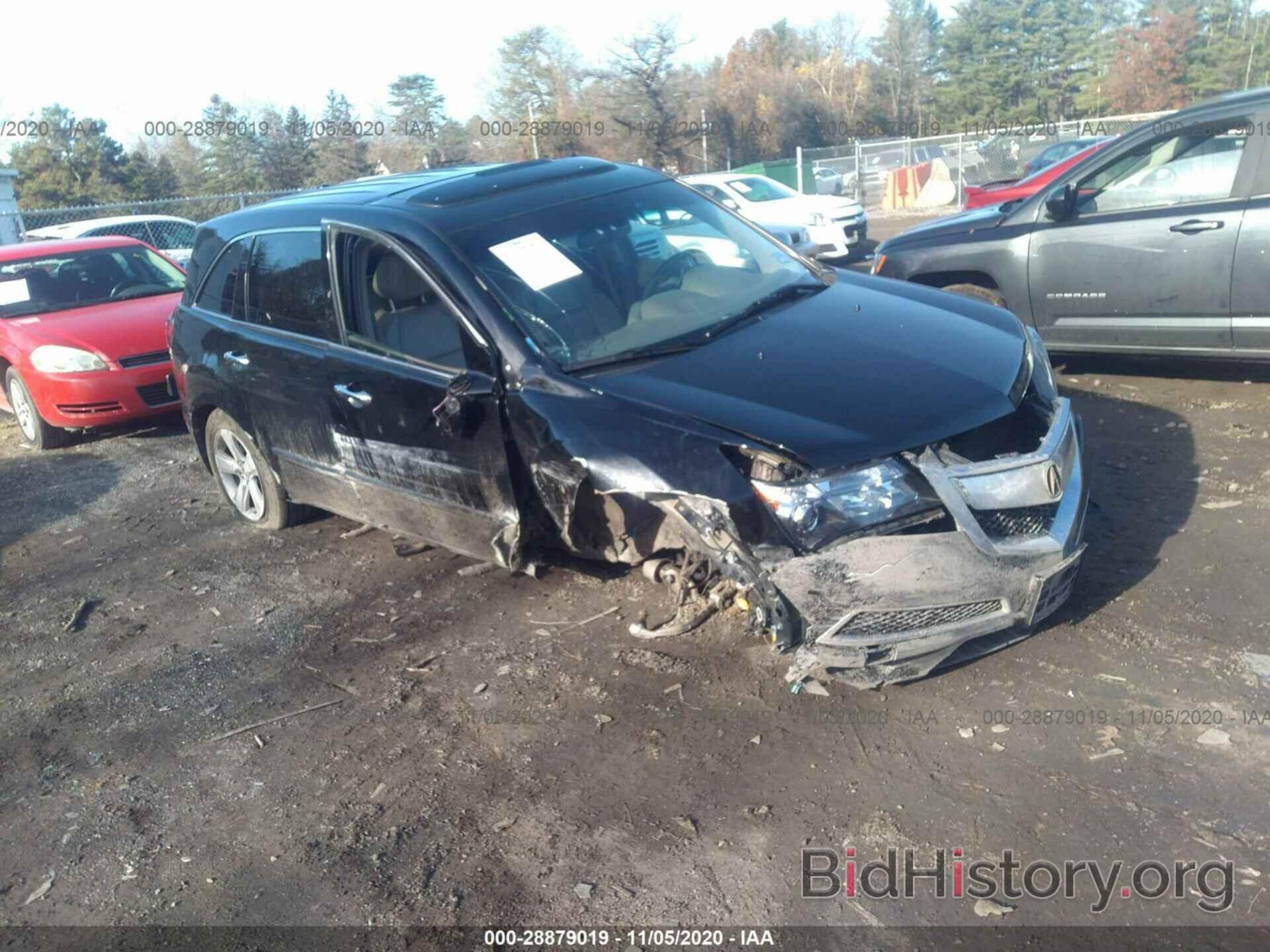 Photo 2HNYD2H46BH504605 - ACURA MDX 2011