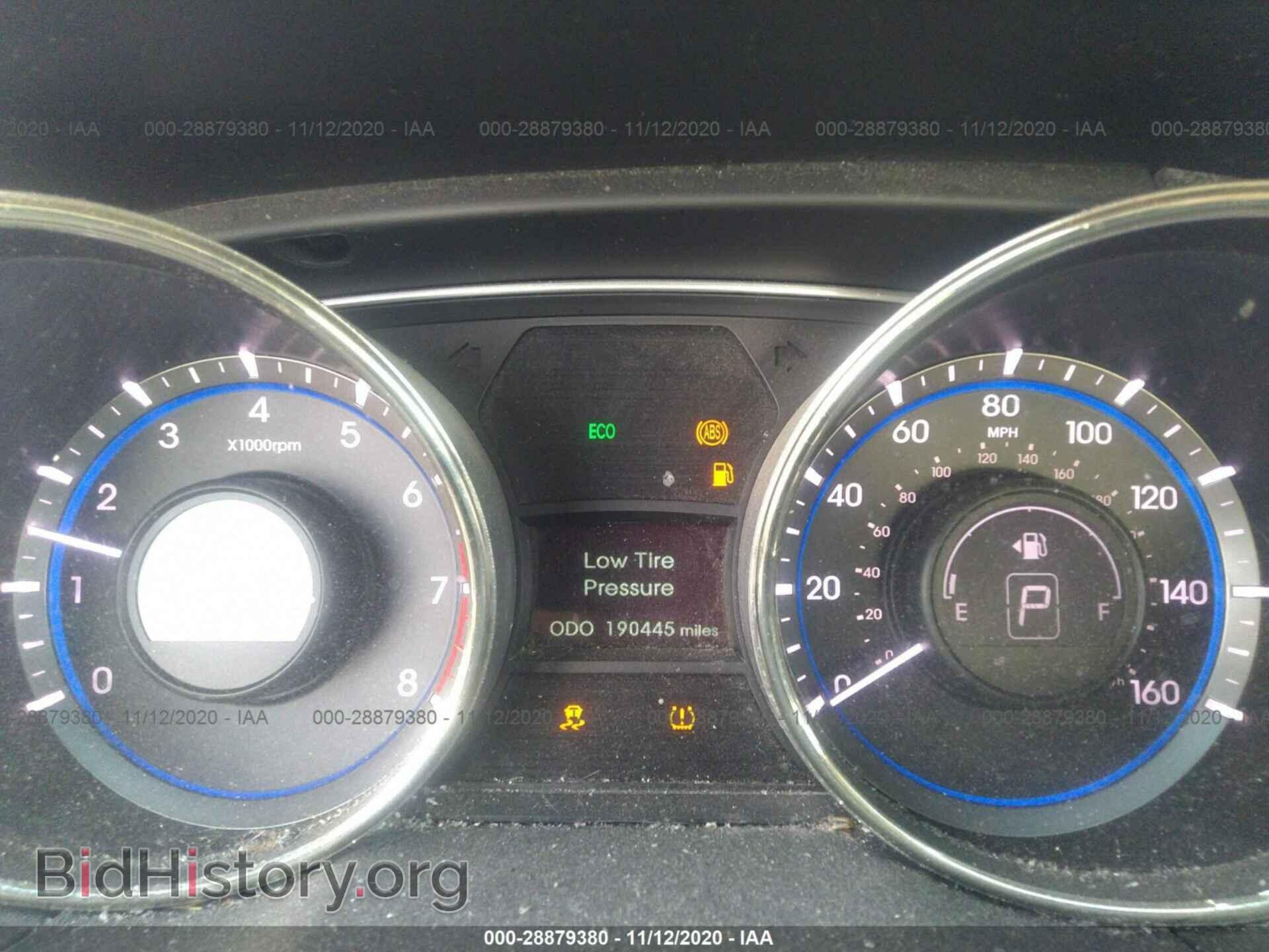 2012 HYUNDAI SONATA - VIN: 5NPEB4AC5CH315190 - Фото 7