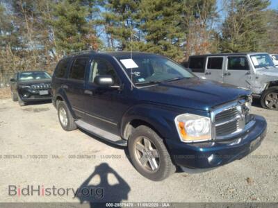 2006 Dodge DURANGO Limited, blue — VIN 1D4HB58296F164713, IAAI