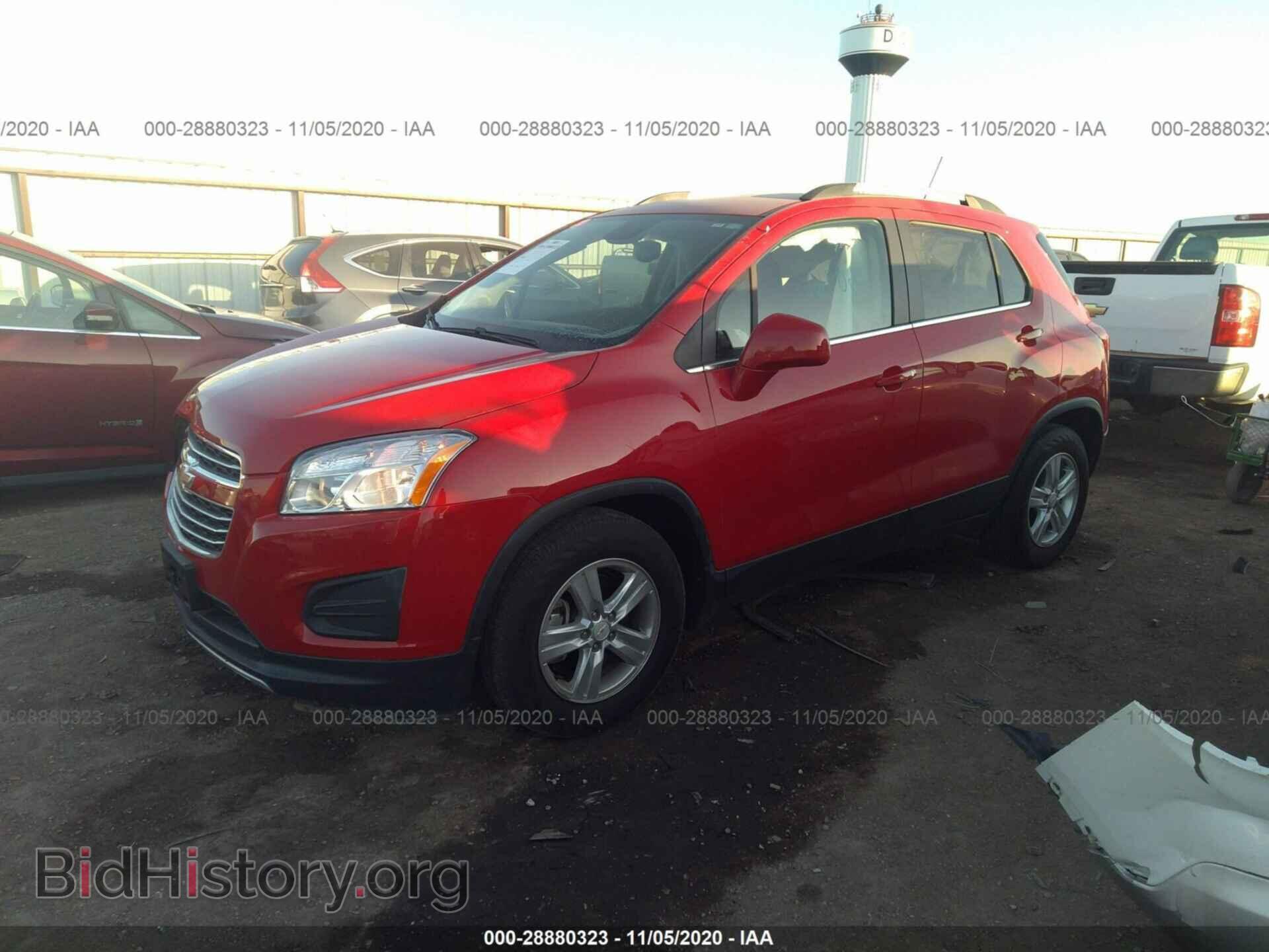 2015 CHEVROLET TRAX - VIN: KL7CJLSB8FB194555 - Фото 2