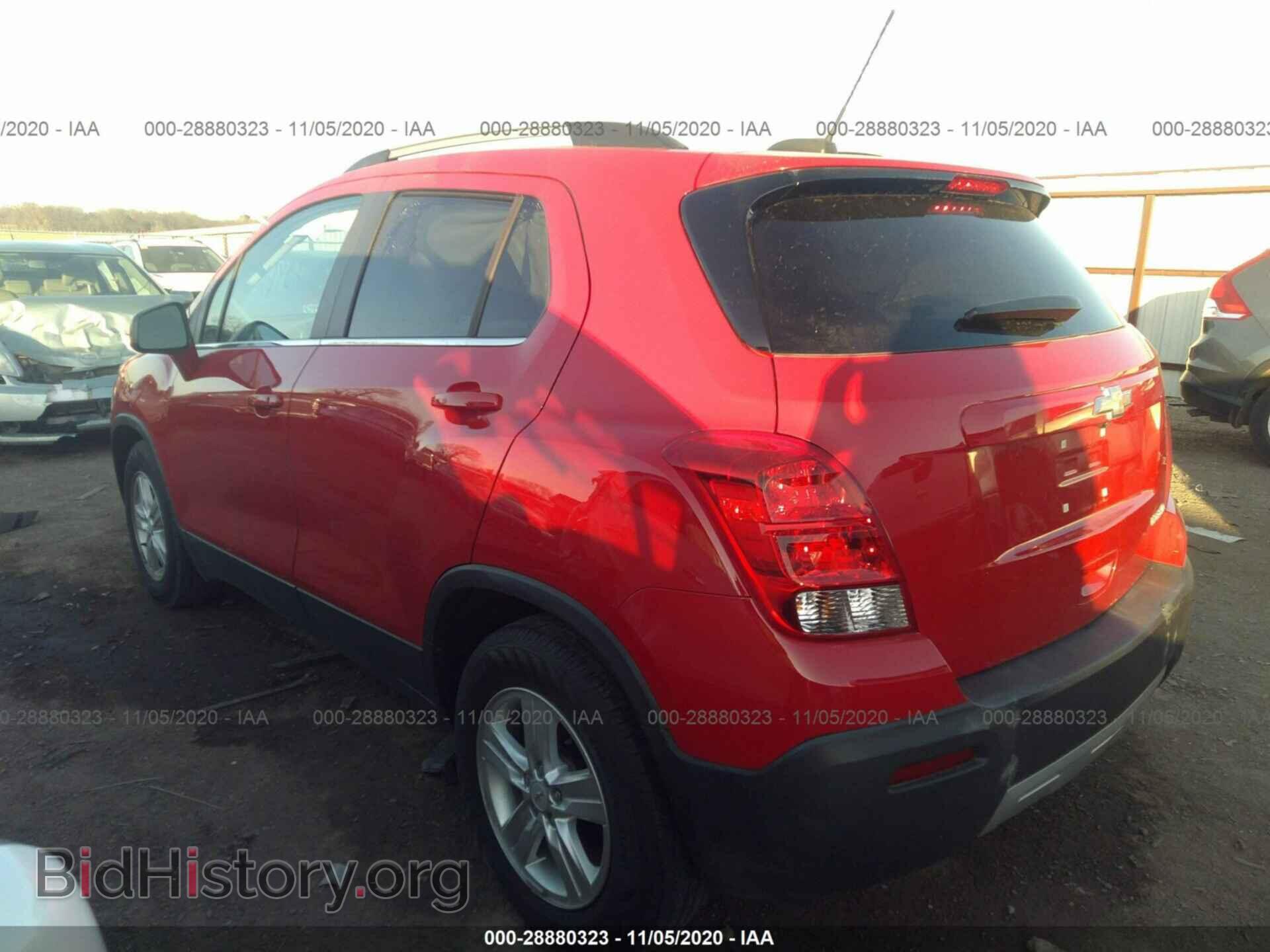2015 CHEVROLET TRAX - VIN: KL7CJLSB8FB194555 - Фото 3