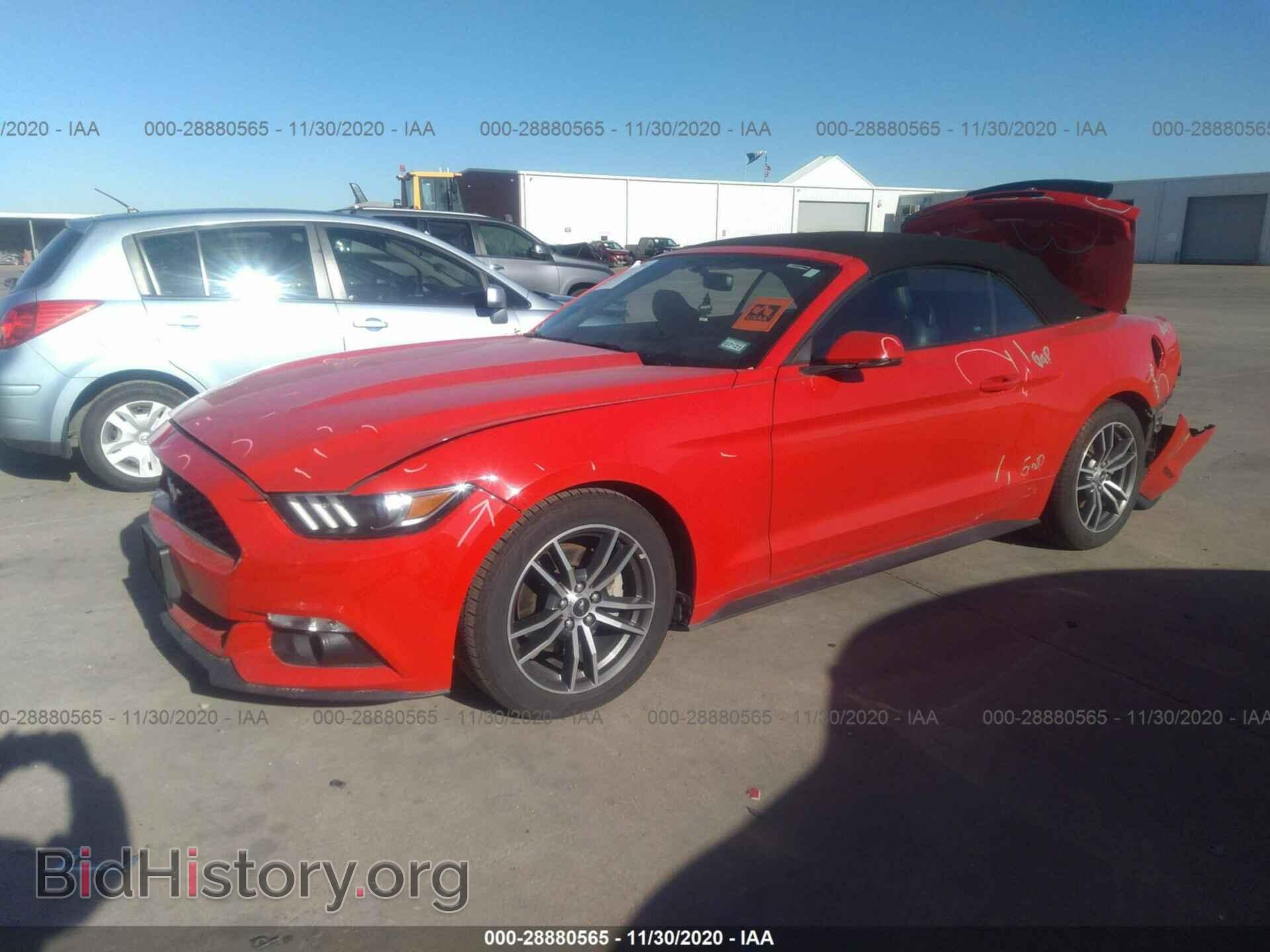 2017 FORD MUSTANG - VIN: 1FATP8UH3H5254524 - Фото 2