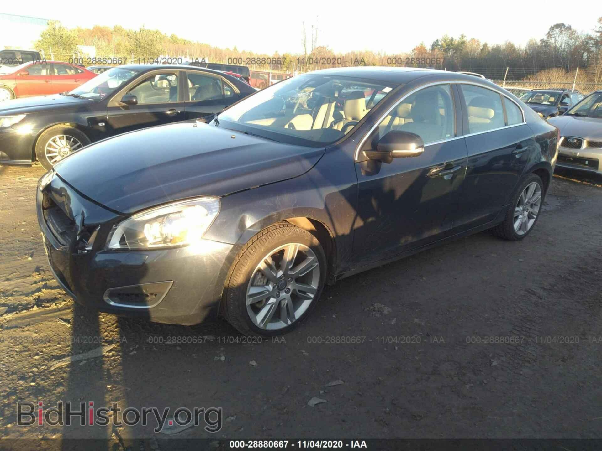 2013 VOLVO S60 - VIN: YV1902FHXD2177000 - Фото 2