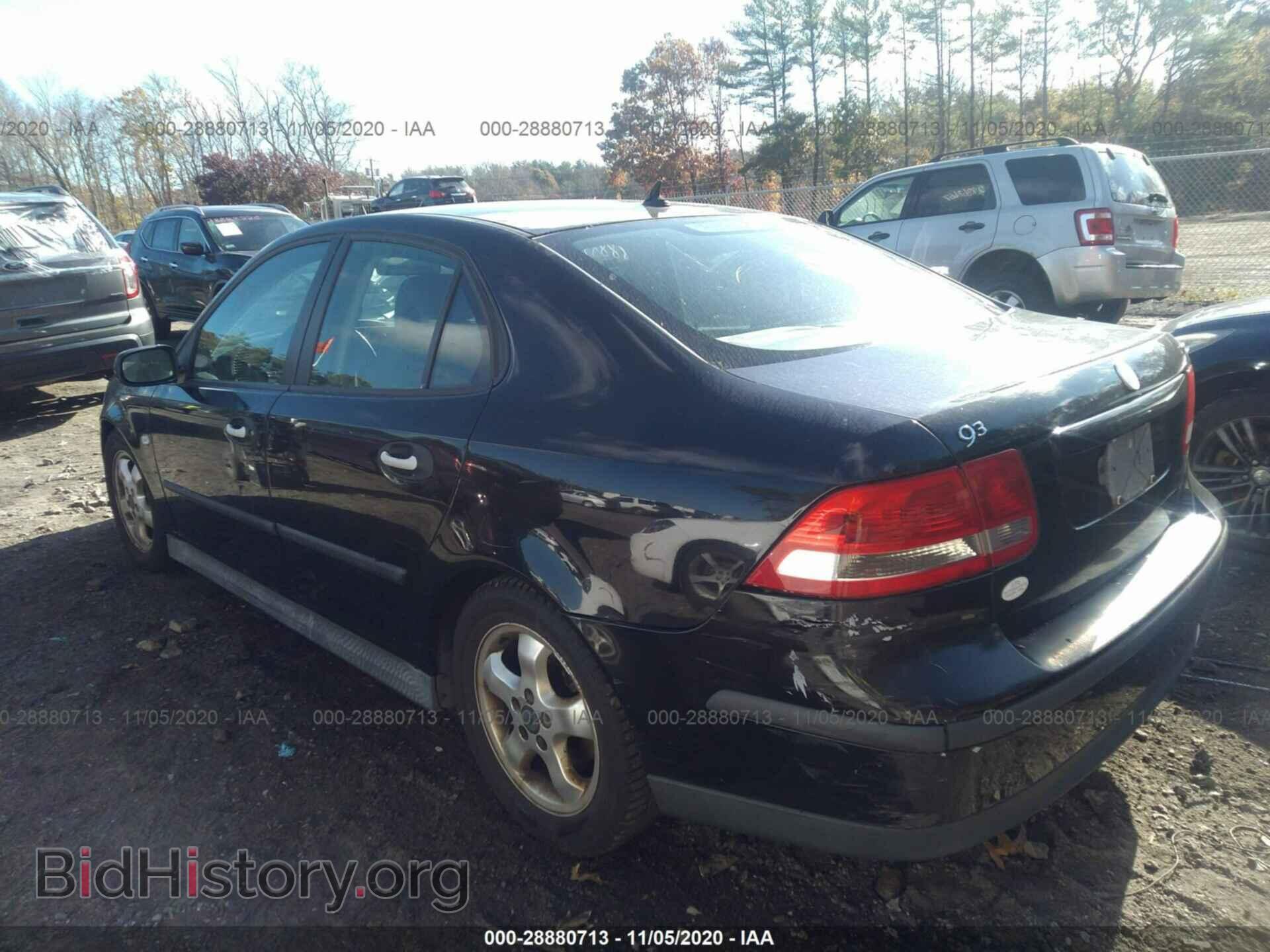 2003 SAAB 9-3 - VIN: YS3FB45S831046110 - Фото 3