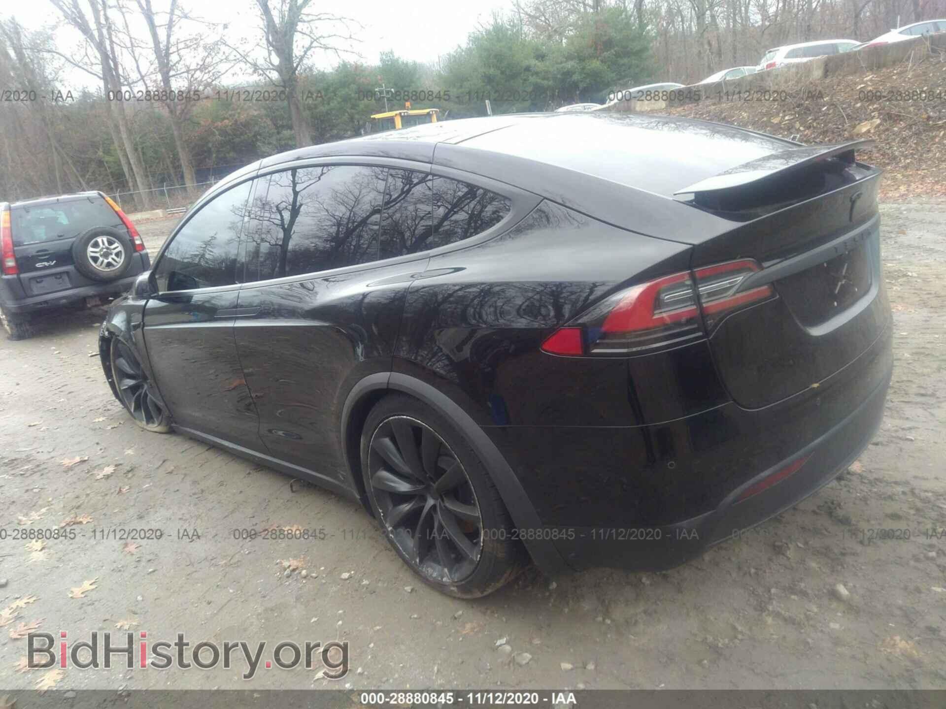 2020 TESLA MODEL X - VIN: 5YJXCAE21LF248091 - Фото 3