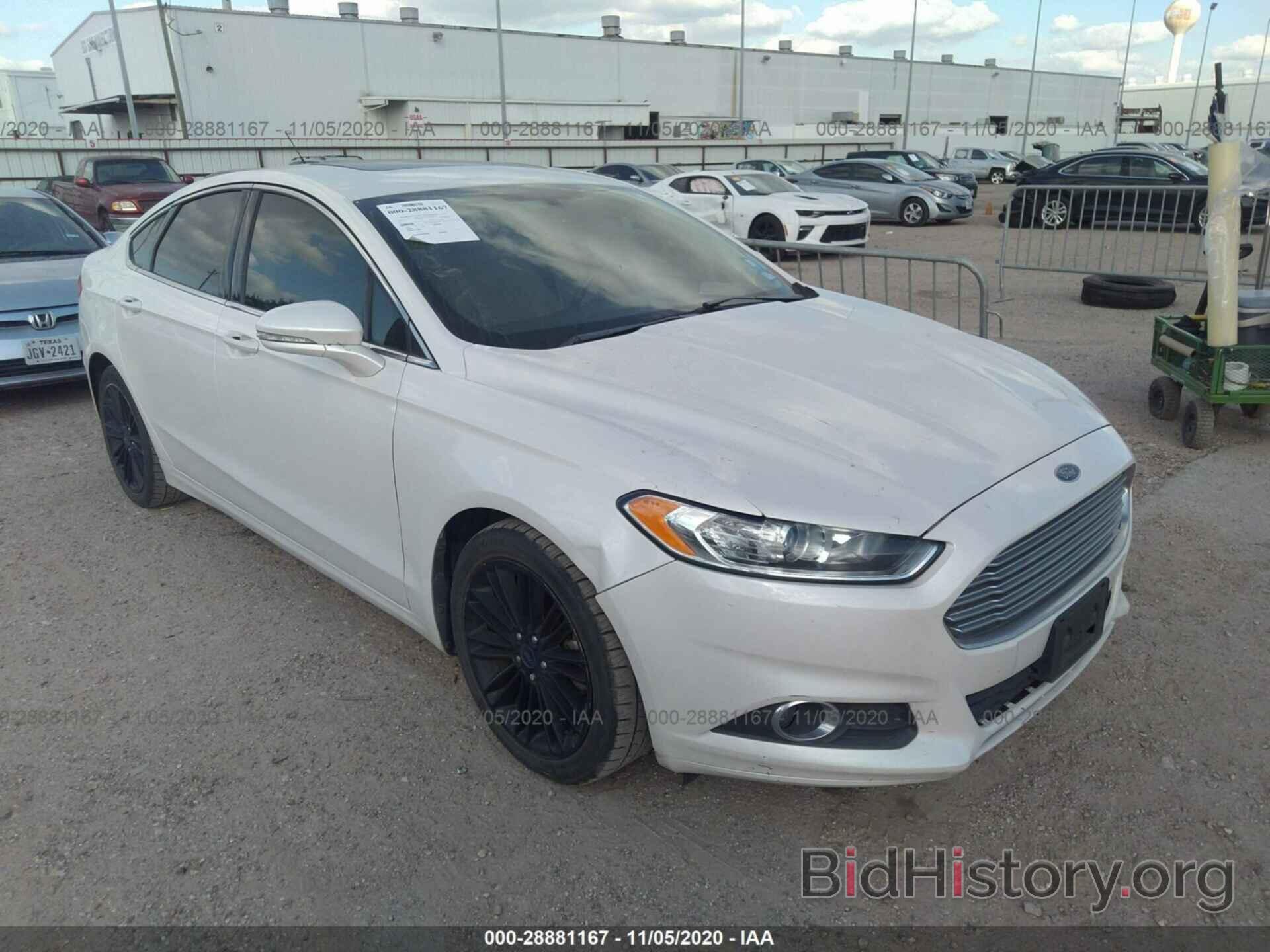 Photo 3FA6P0HD7GR122464 - FORD FUSION 2016