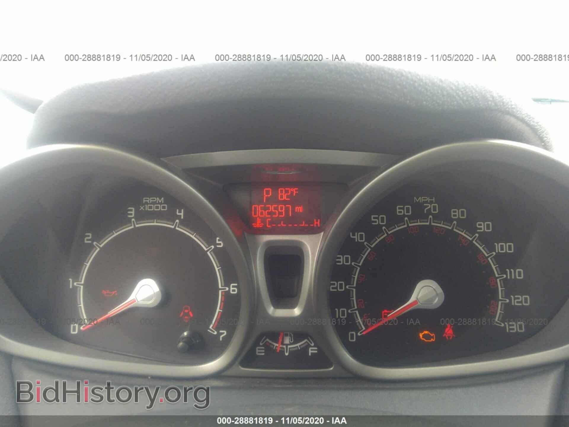 2013 FORD FIESTA - VIN: 3FADP4EJ4DM218523 - Фото 7