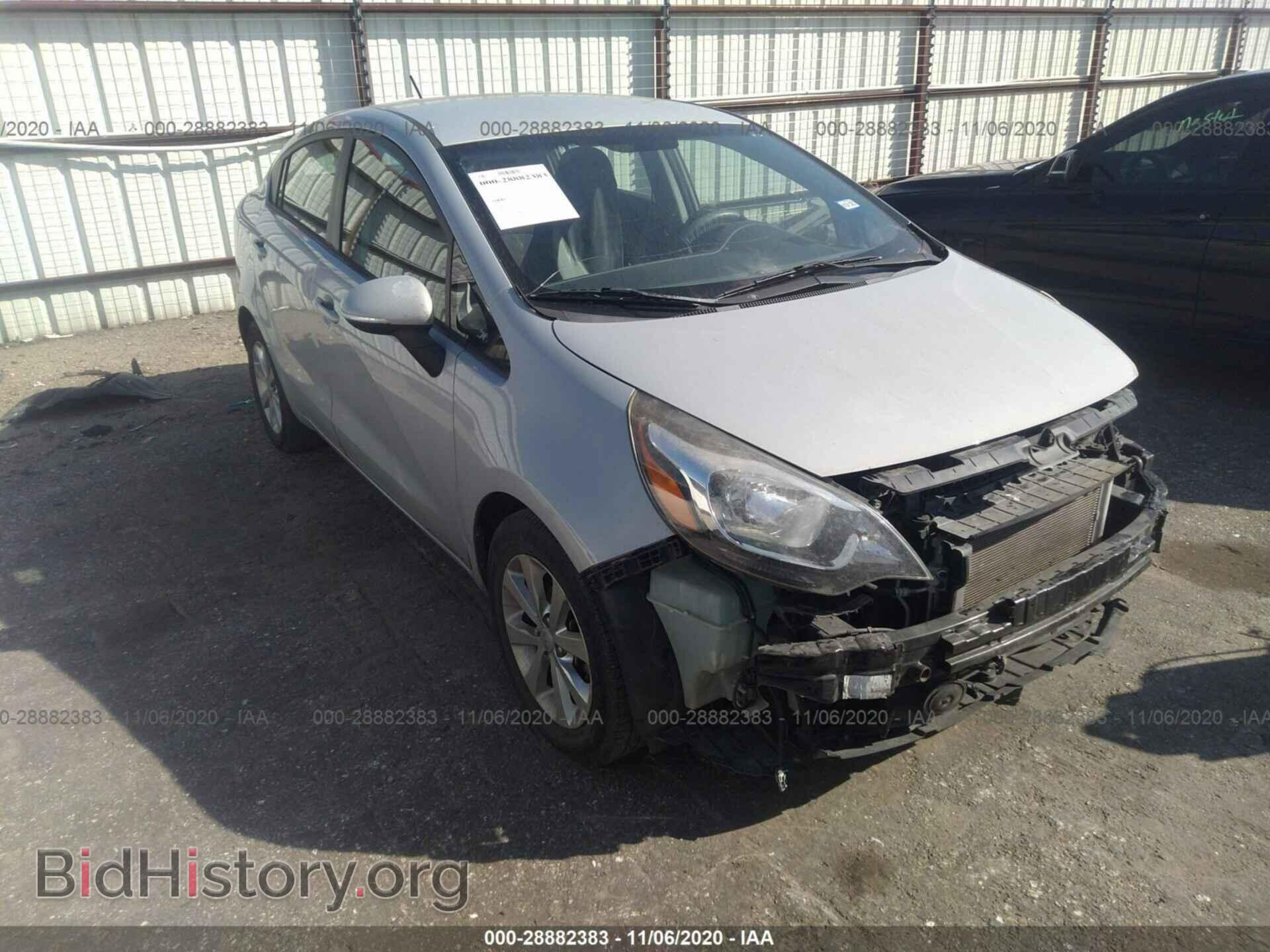 Photo KNADN4A33D6226519 - KIA RIO 2013
