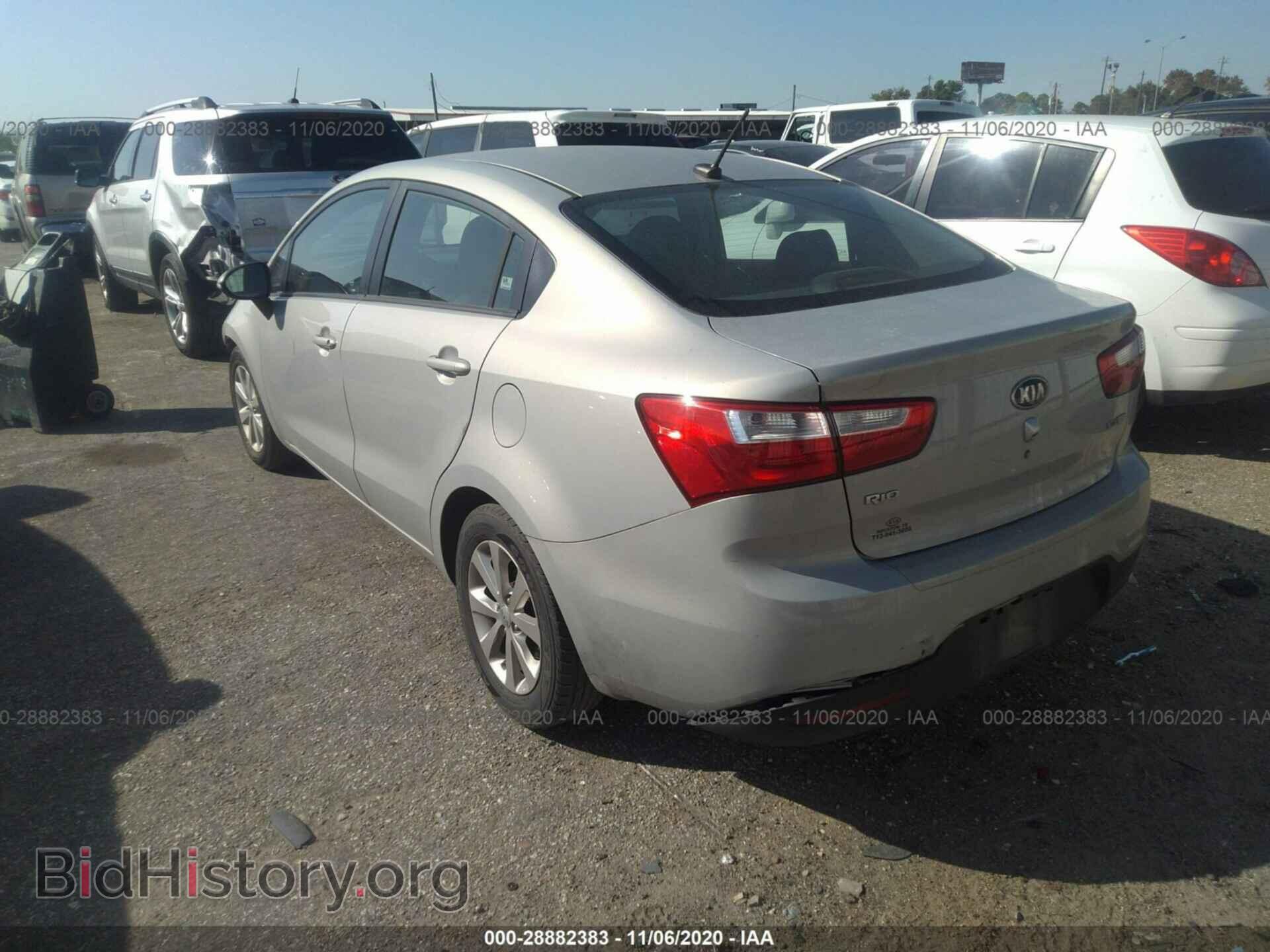 2013 KIA RIO - VIN: KNADN4A33D6226519 - Фото 3