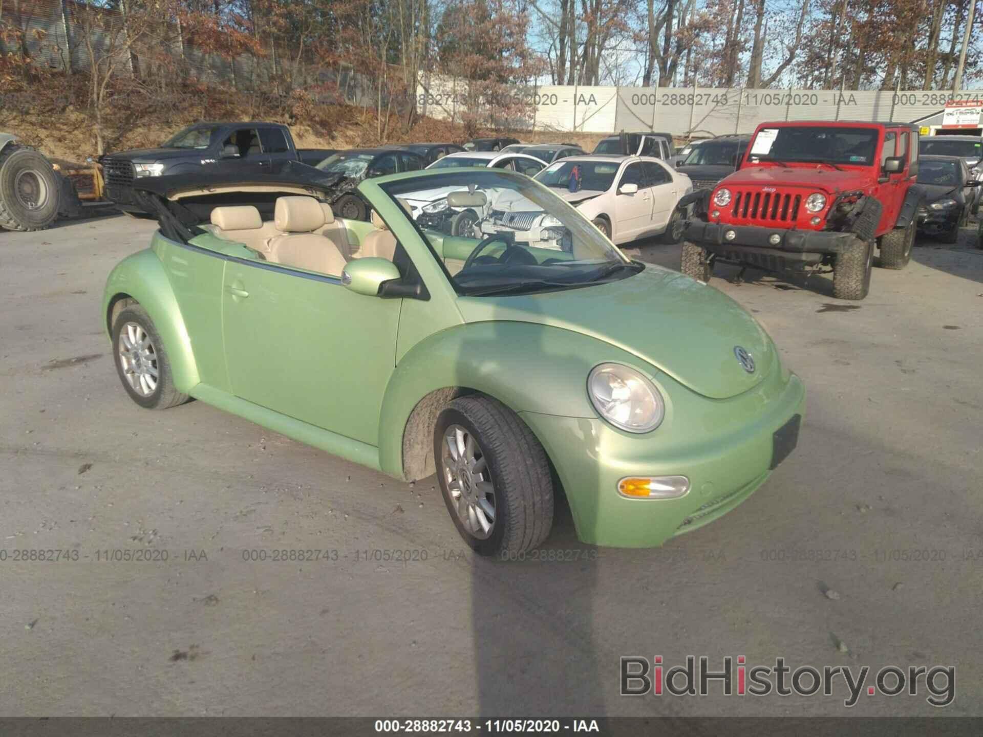 Photo 3VWBM31Y95M304643 - VOLKSWAGEN NEW BEETLE CONVERTIBLE 2005