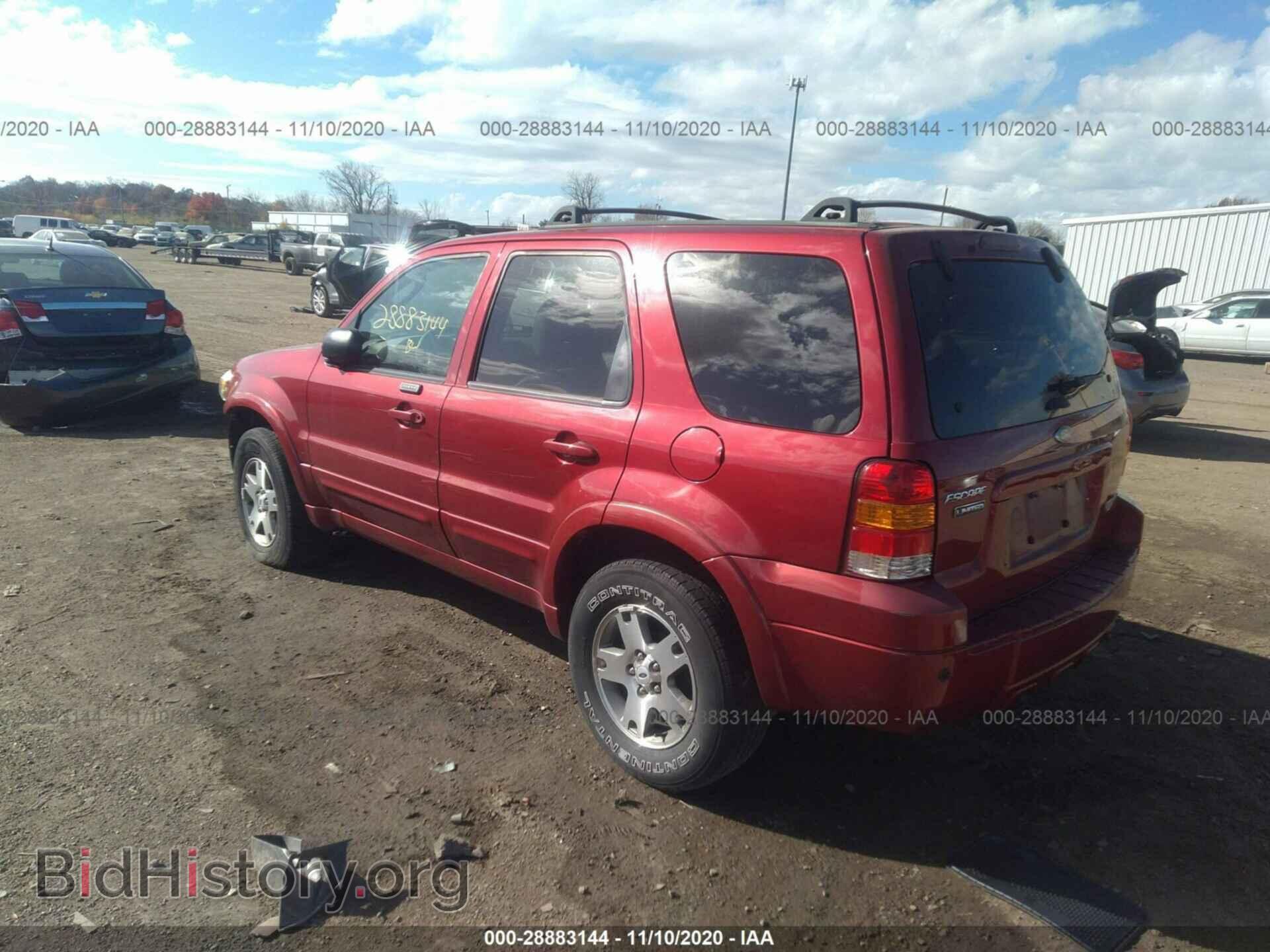 2005 FORD ESCAPE - VIN: 1FMCU04125KB01665 - Фото 3