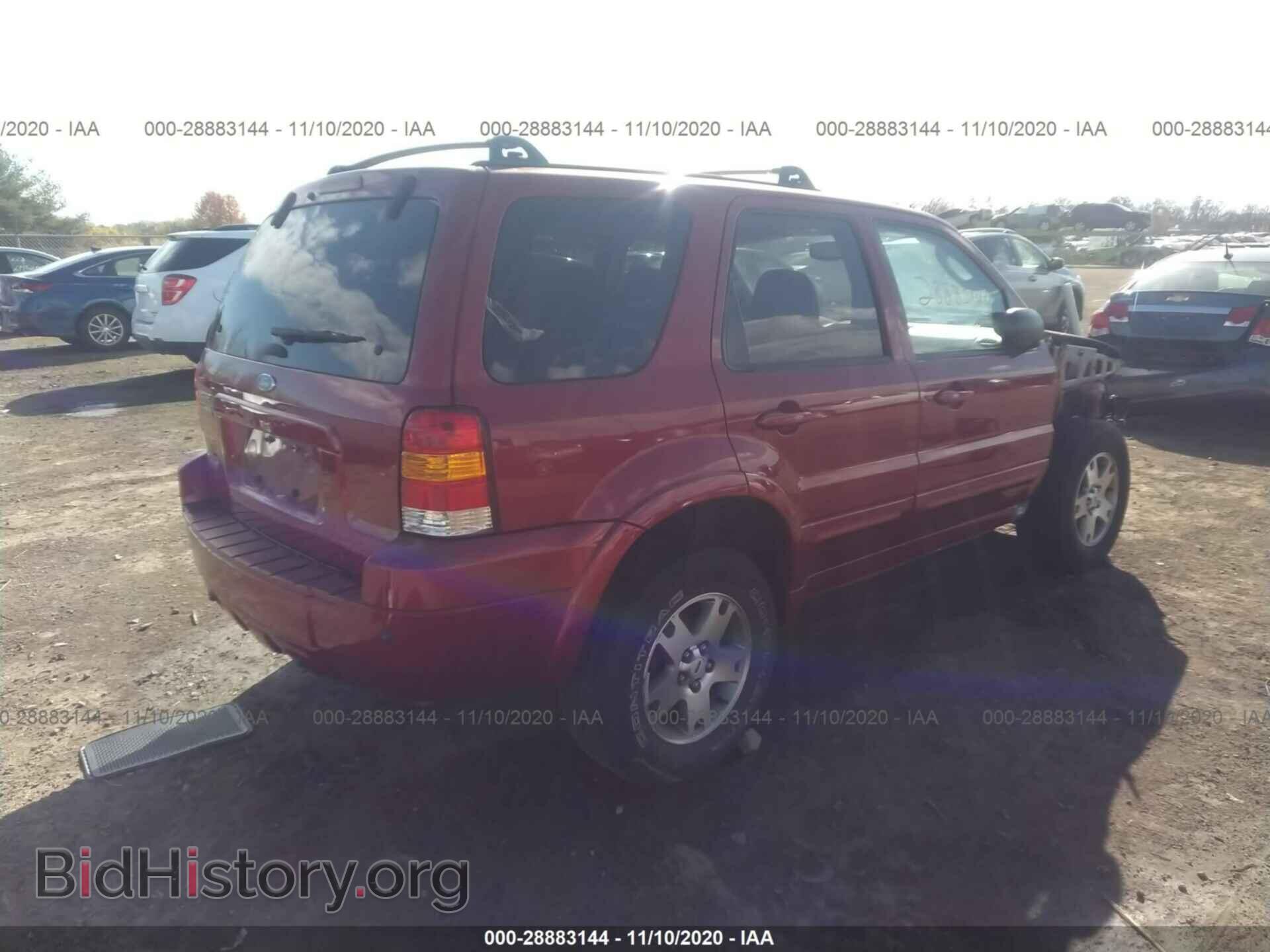 2005 FORD ESCAPE - VIN: 1FMCU04125KB01665 - Фото 4