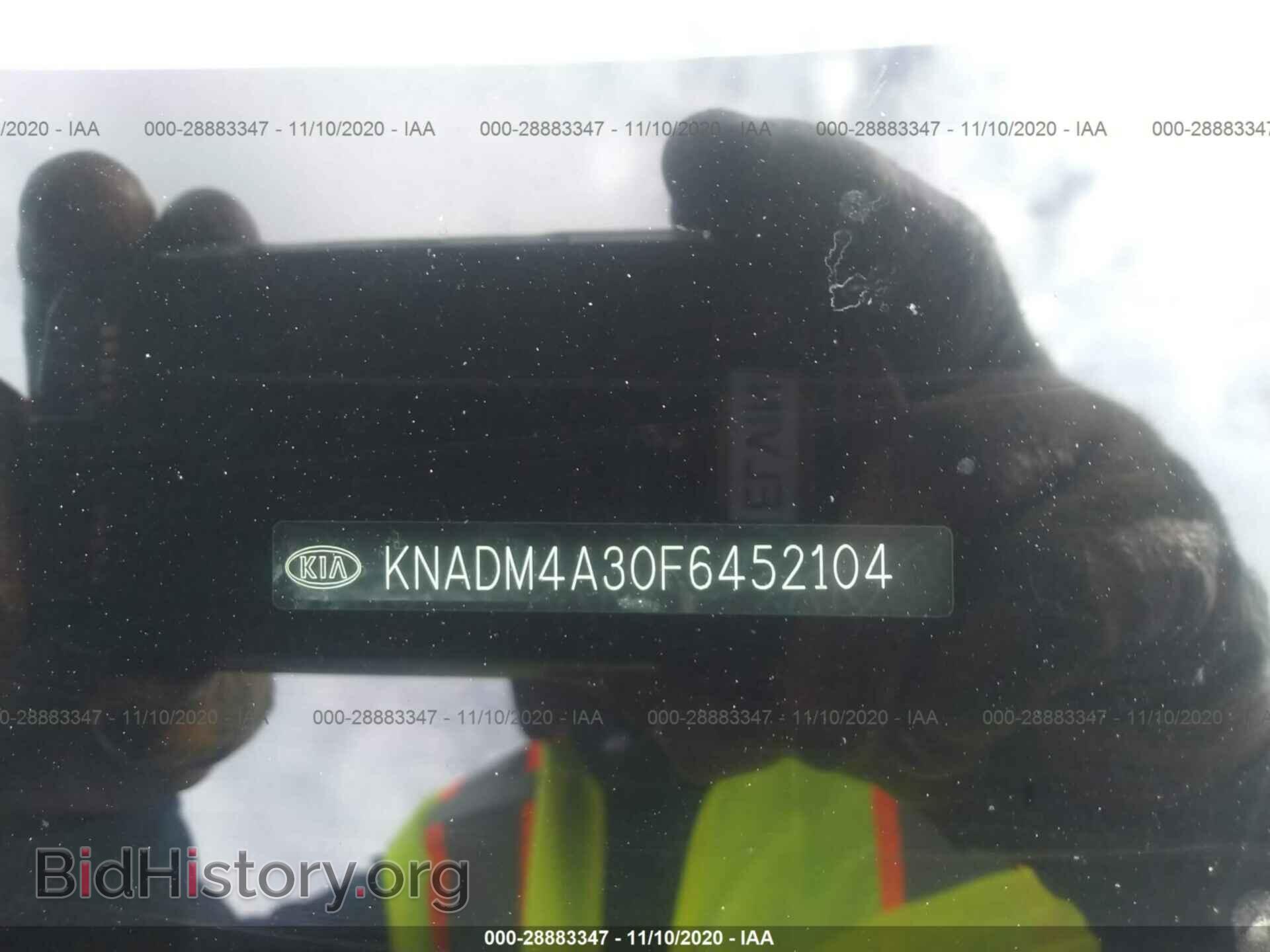 2015 KIA RIO - VIN: KNADM4A30F6452104 - Фото 9