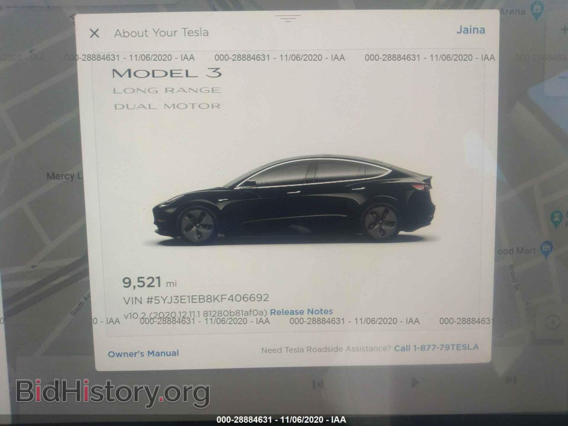 2019 TESLA MODEL 3 - VIN: 5YJ3E1EB8KF406692 - Photo 7