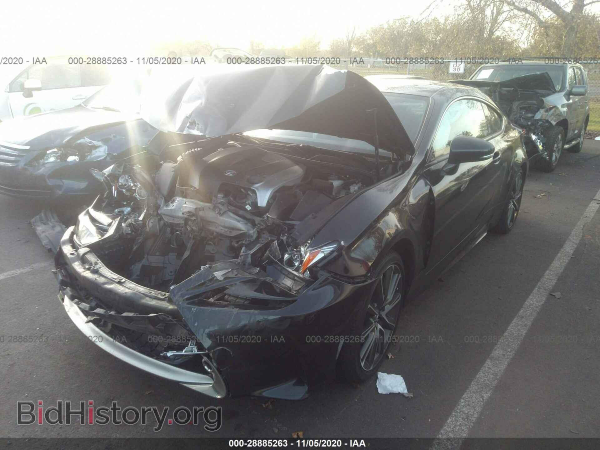 2017 LEXUS RC - VIN: JTHSM5BC7H5002584 - Фото 2
