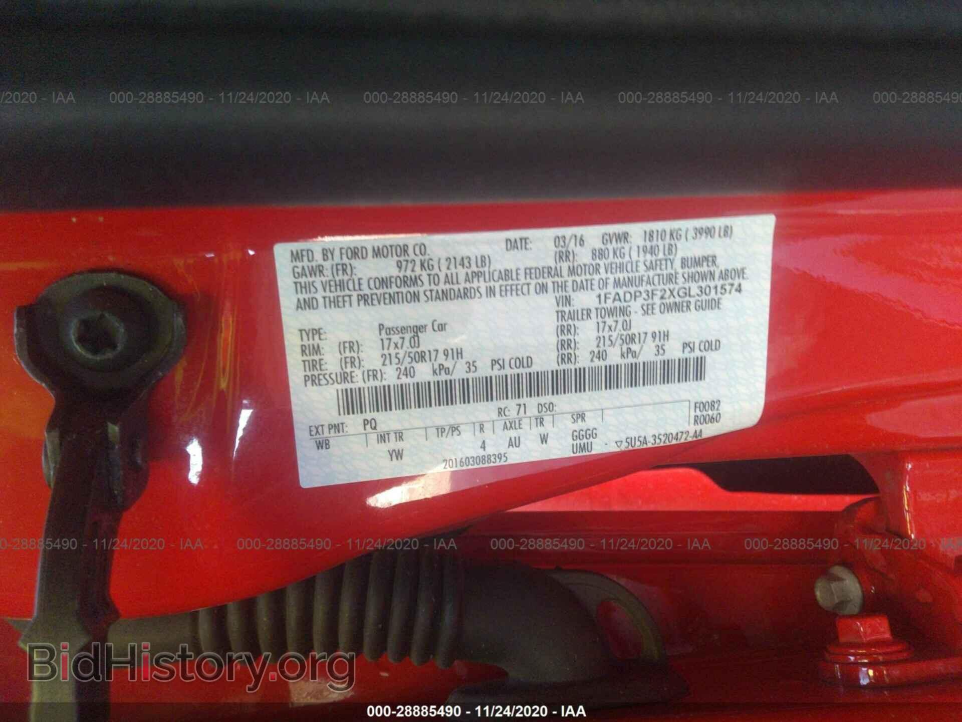2016 FORD FOCUS - VIN: 1FADP3F2XGL301574 - Photo 9