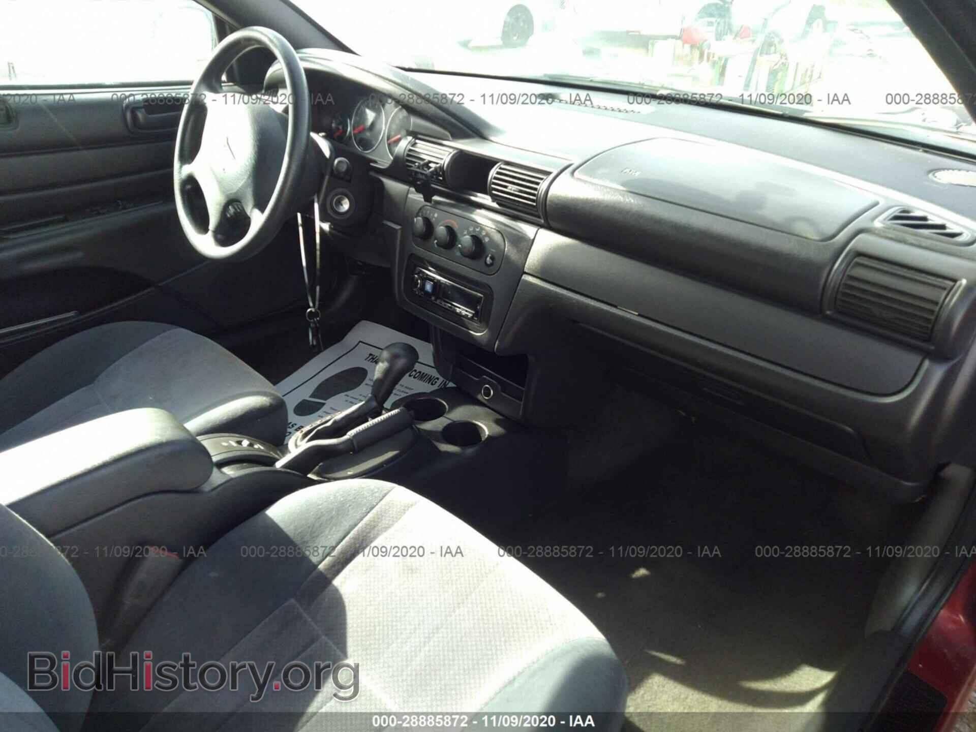 2004 CHRYSLER SEBRING - VIN: 1C3EL45R04N106862 - Фото 5