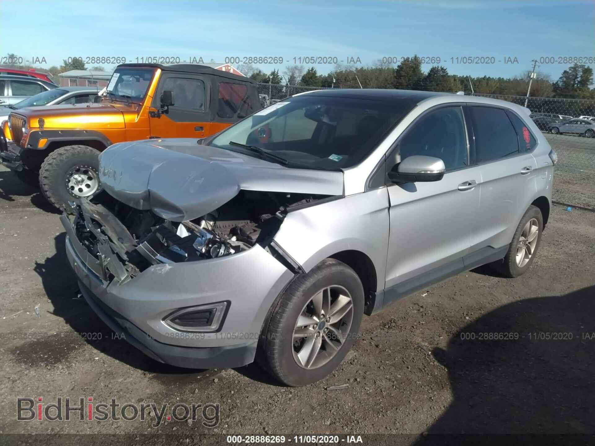 2016 FORD EDGE - VIN: 2FMPK4J89GBC12419 - Фото 2