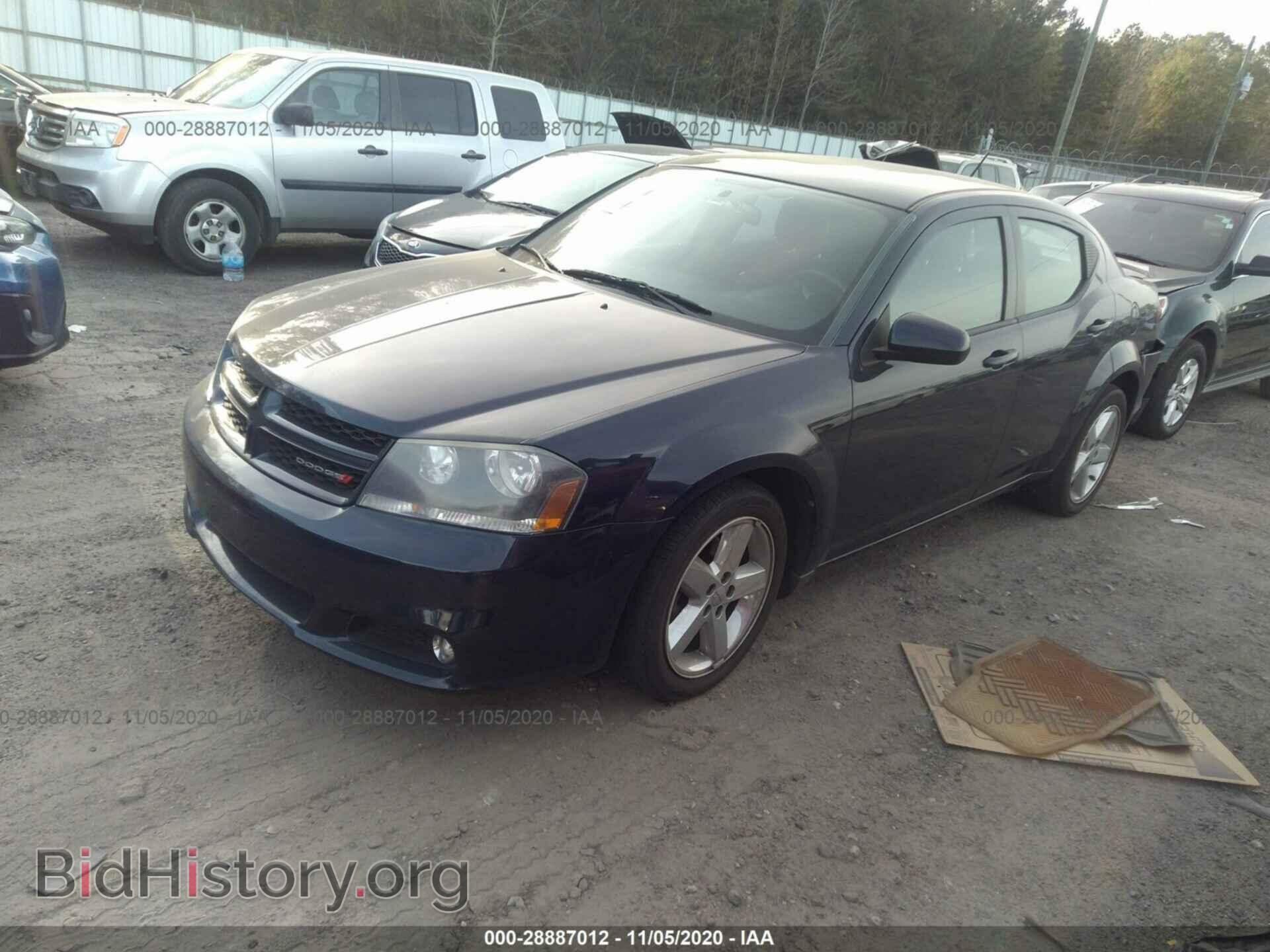 2013 DODGE AVENGER - VIN: 1C3CDZCB0DN548466 - Фото 2