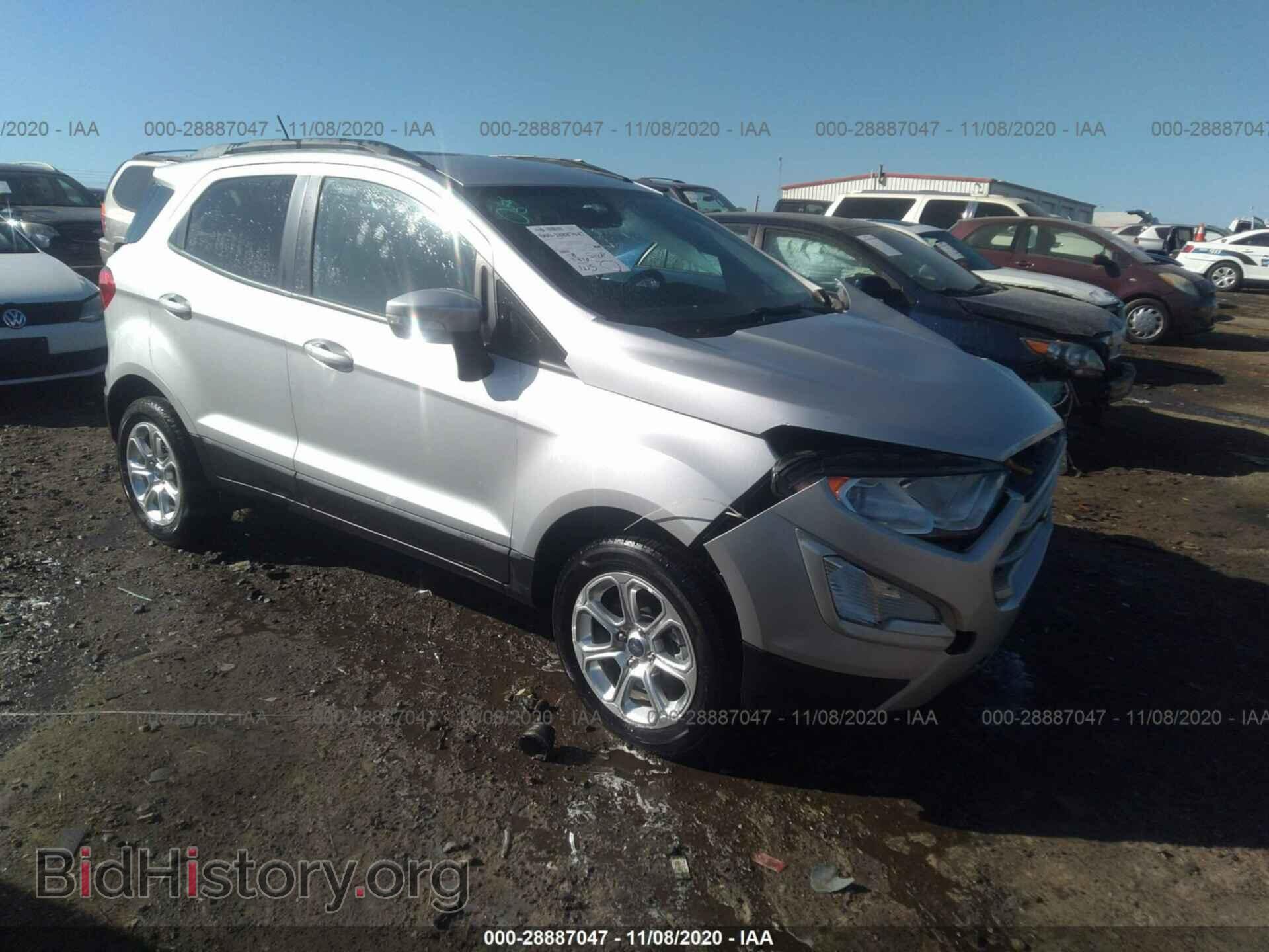 Photo MAJ3P1TE4JC201962 - FORD ECOSPORT 2018