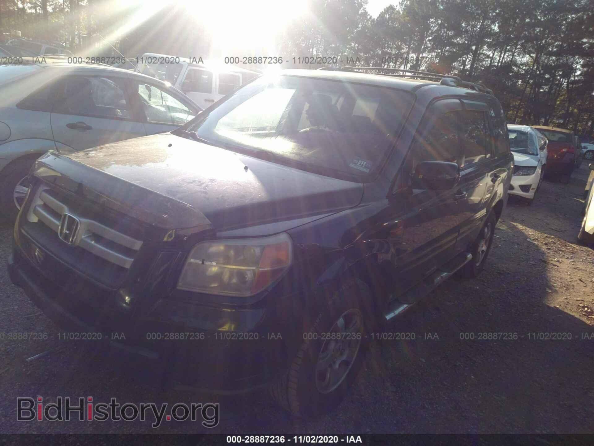 2006 HONDA PILOT - VIN: 5FNYF18756B017993 - Фото 2