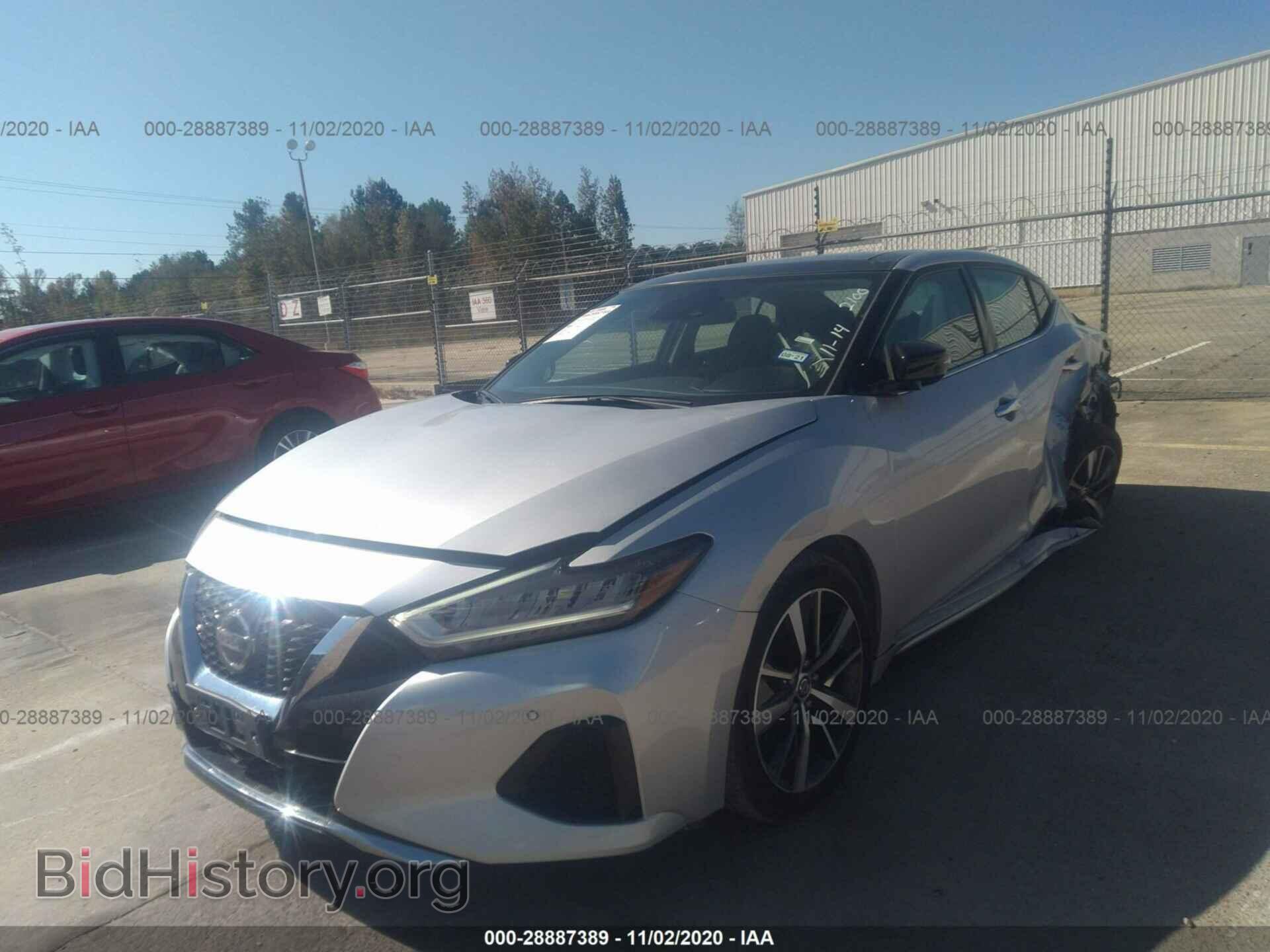 2020 NISSAN MAXIMA - VIN: 1N4AA6DVXLC362100 - Фото 2