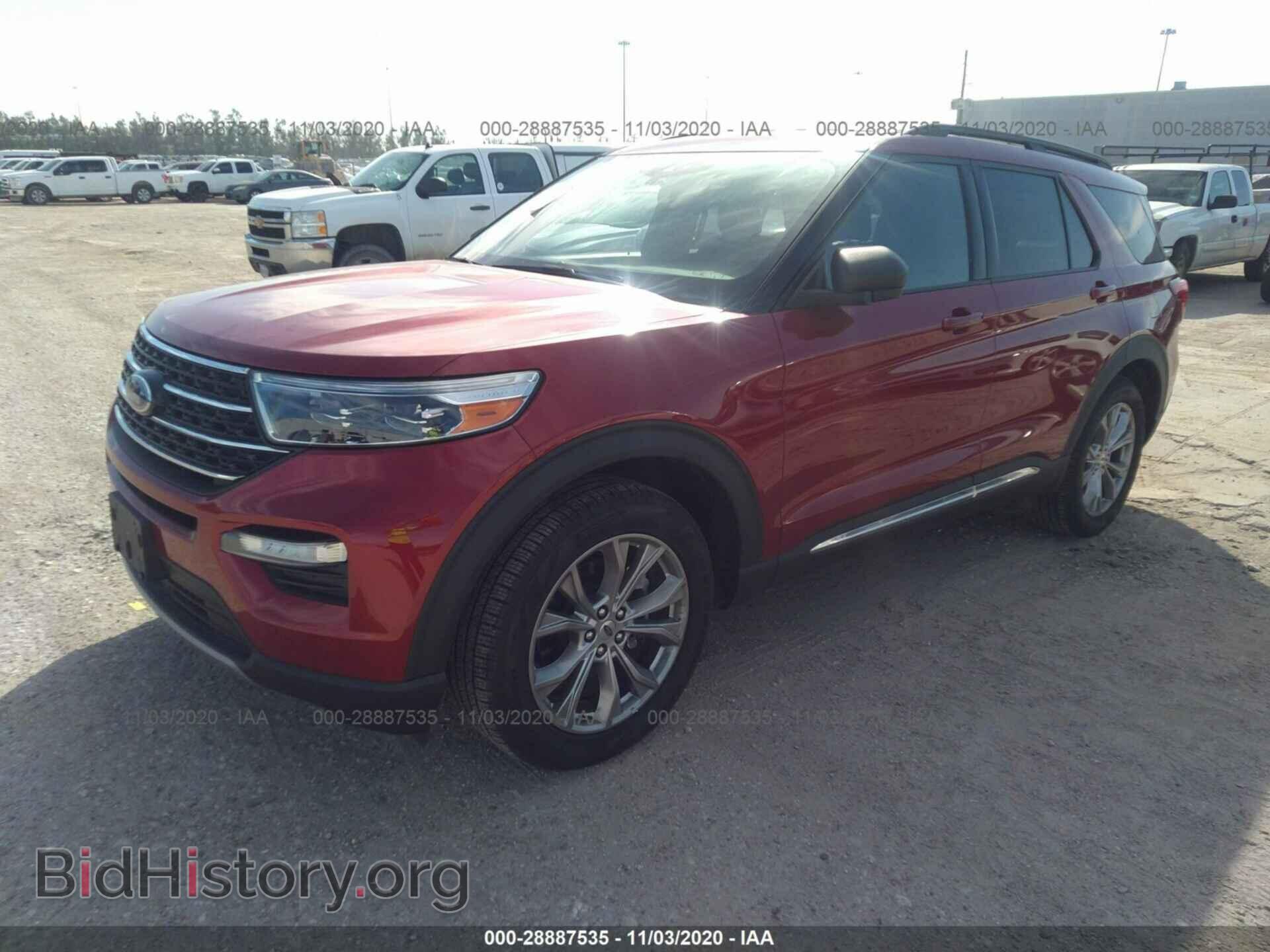 2020 FORD EXPLORER - VIN: 1FMSK7DH2LGA91887 - Фото 2