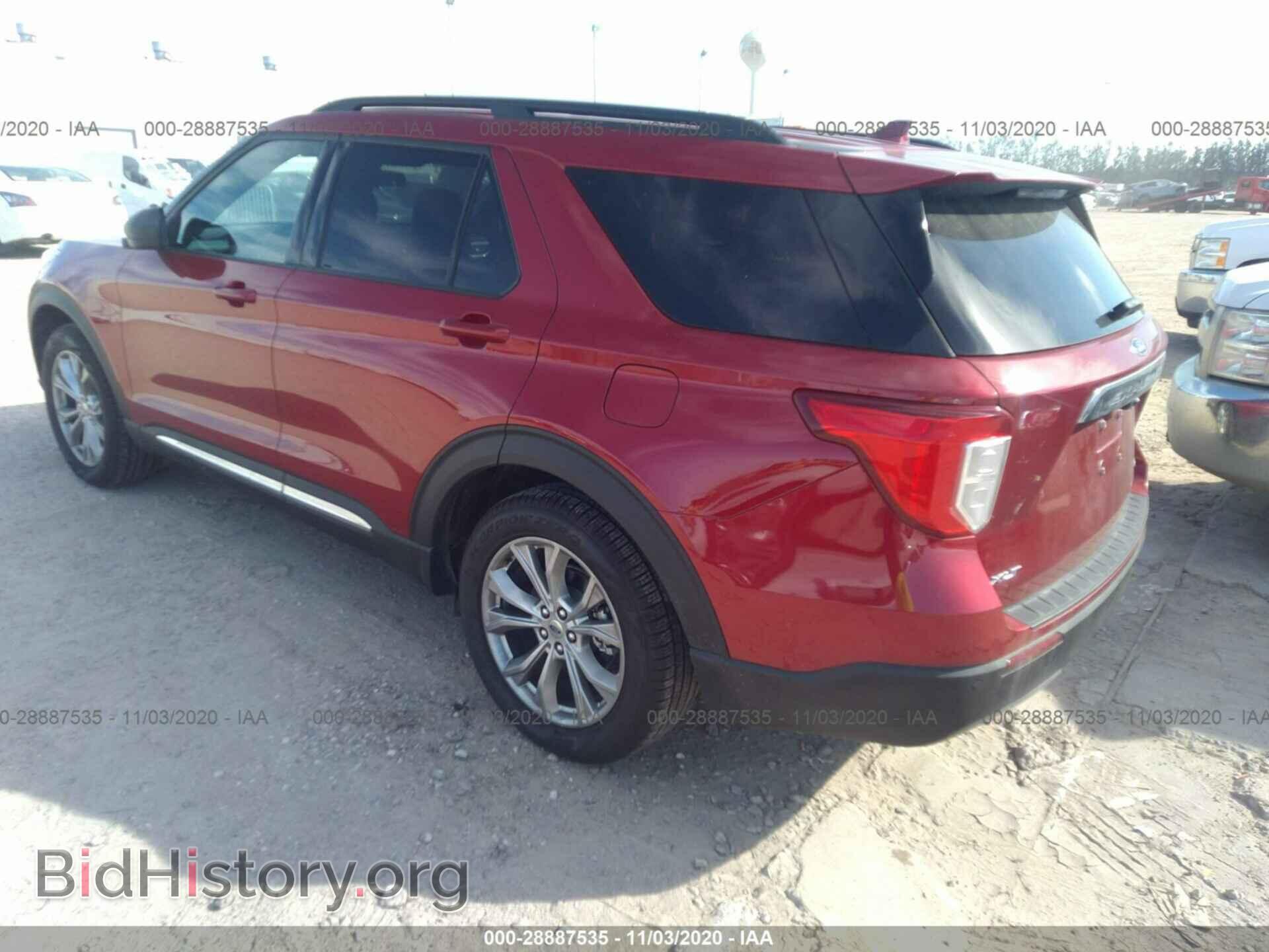 2020 FORD EXPLORER - VIN: 1FMSK7DH2LGA91887 - Фото 3