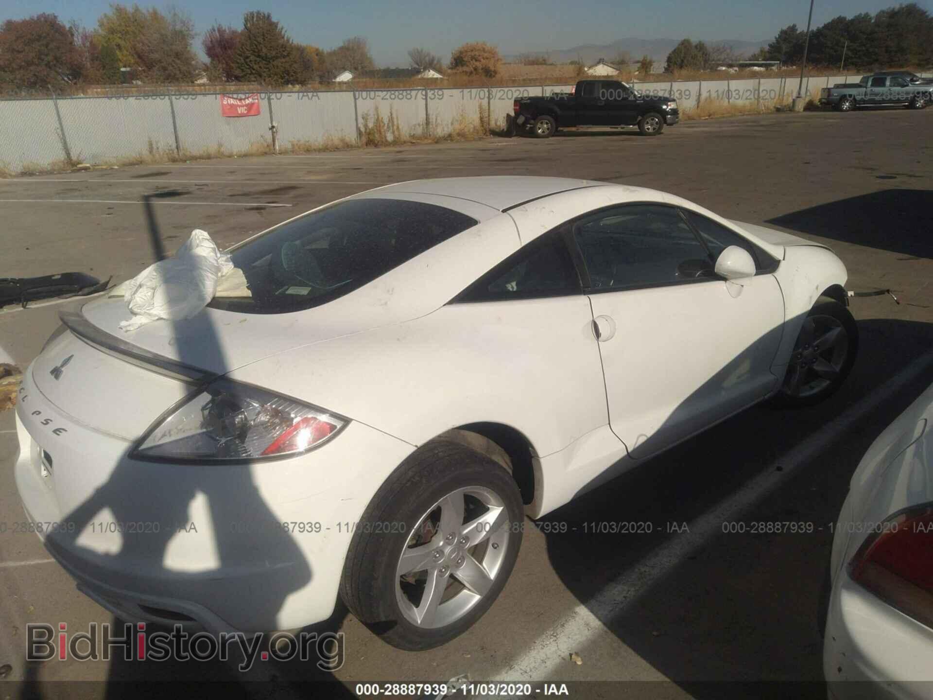 2009 MITSUBISHI ECLIPSE - VIN: 4A3AK24F19E020196 - Фото 3