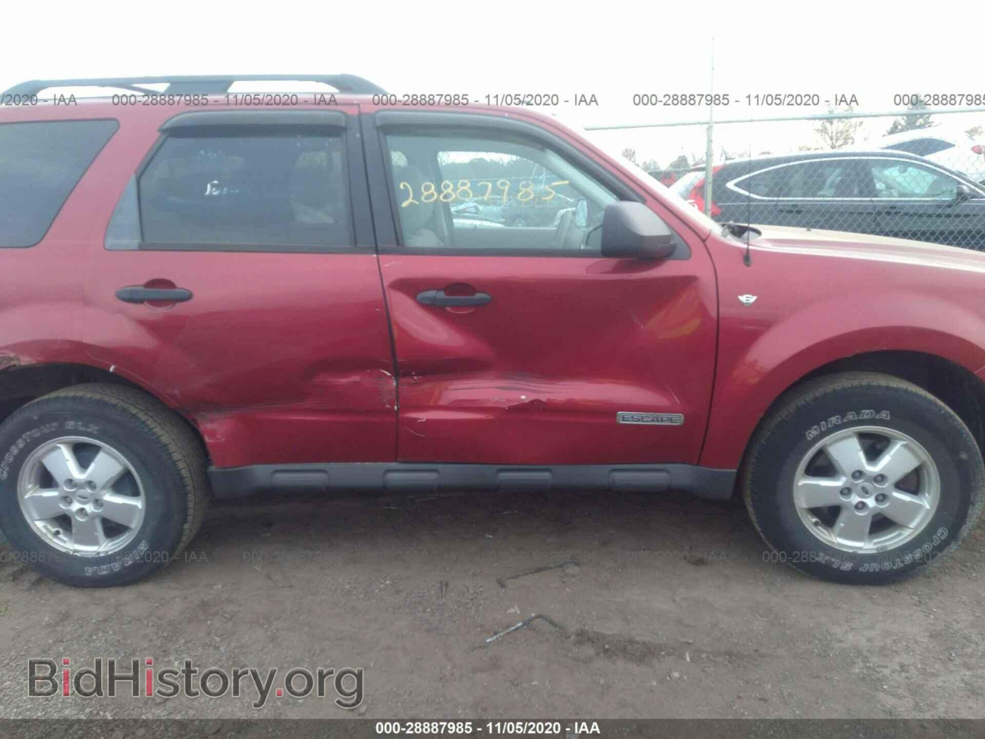 2008 FORD ESCAPE - VIN: 1FMCU93178KC01061 - Фото 6