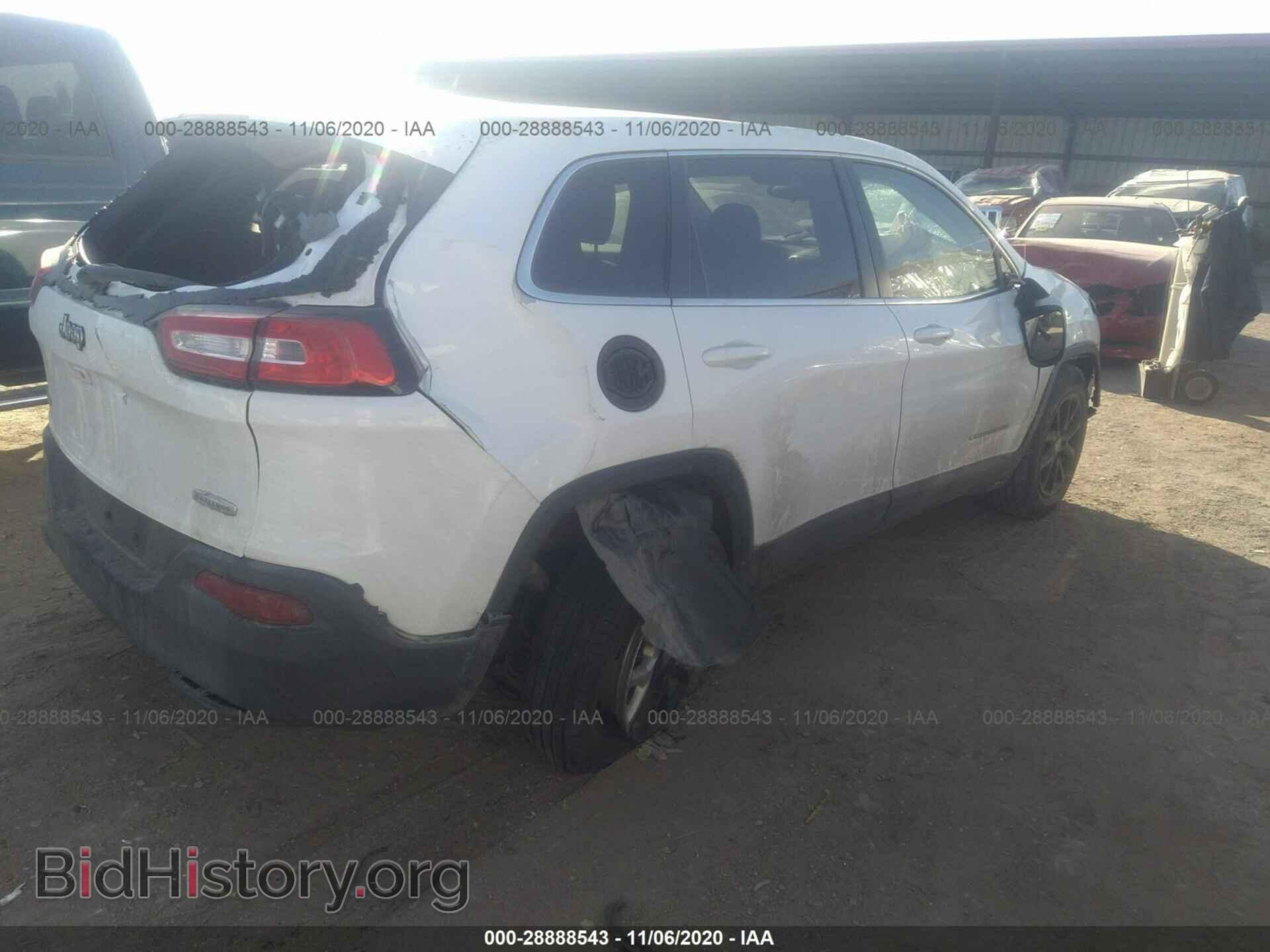 2016 JEEP CHEROKEE - VIN: 1C4PJMCB6GW246039 - Фото 4