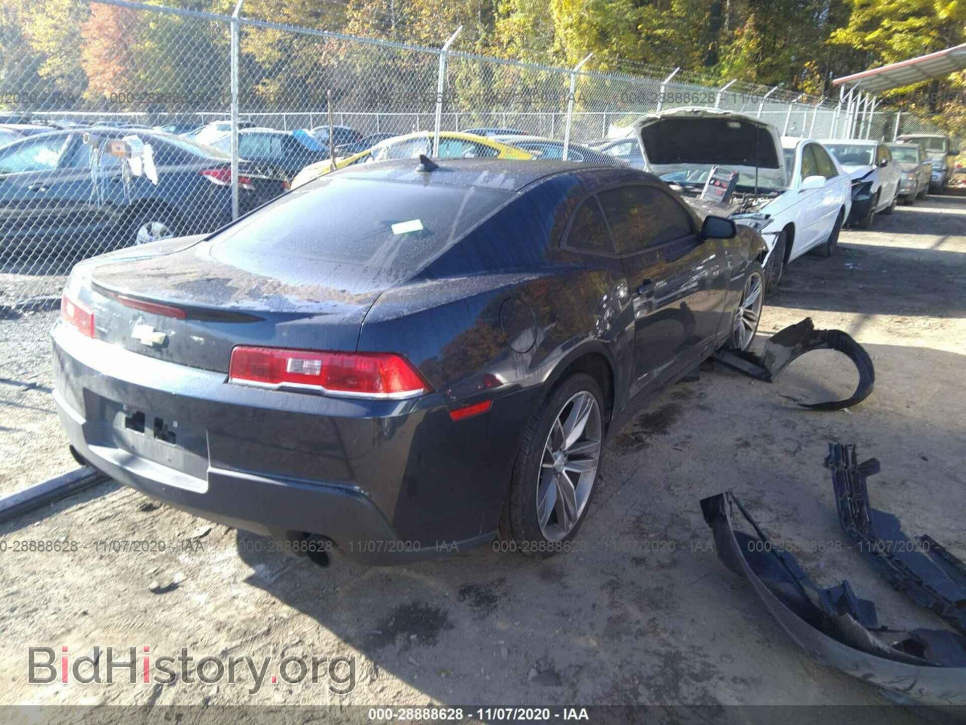 2014 CHEVROLET CAMARO - VIN: 2G1FA1E34E9296890 - Фото 4
