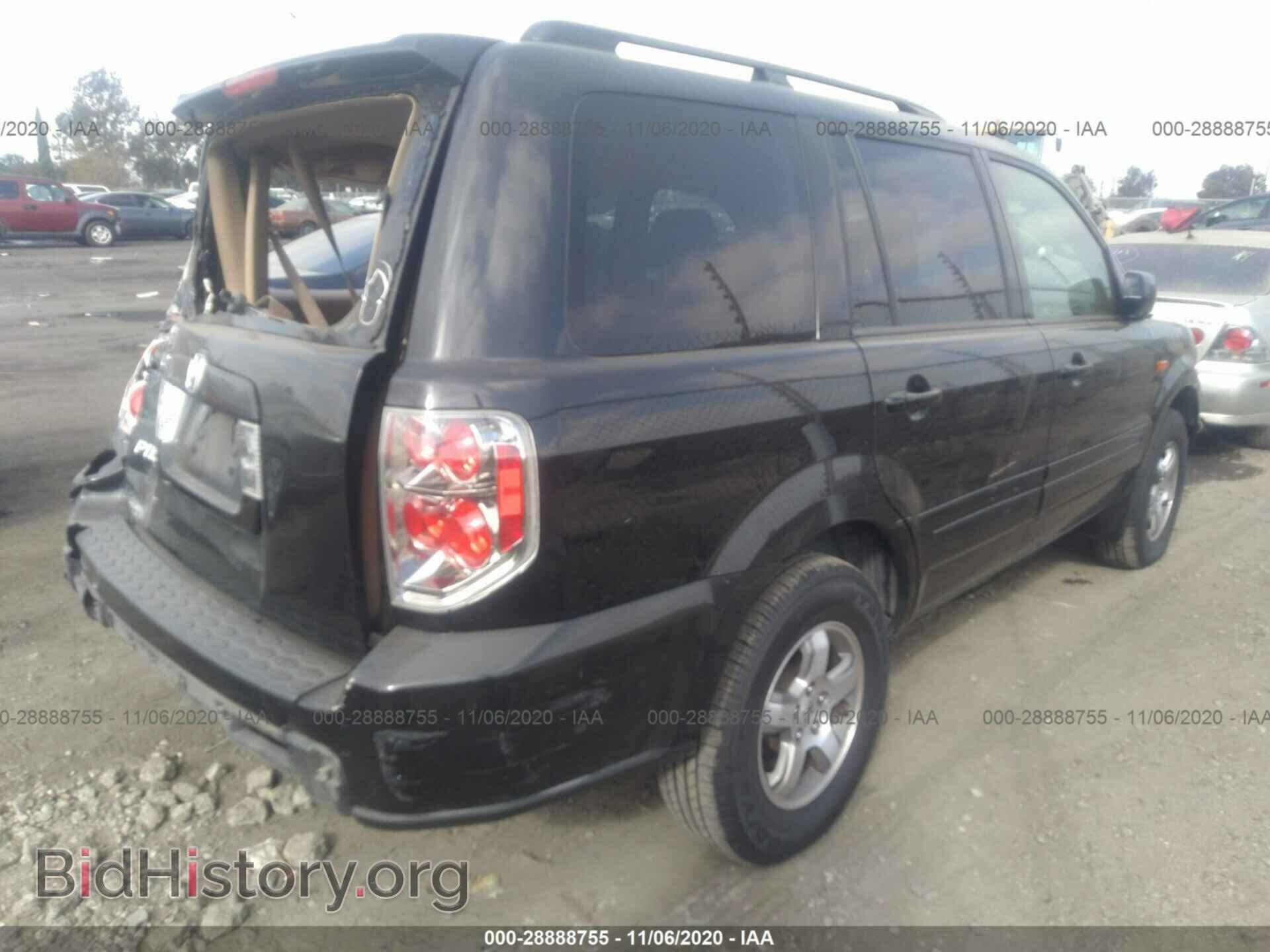 2006 HONDA PILOT - VIN: 5FNYF28666B026120 - Фото 4