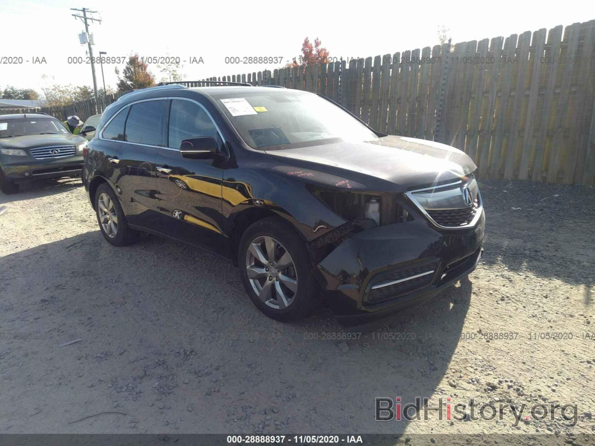 Photo 5FRYD4H89EB025902 - ACURA MDX 2014