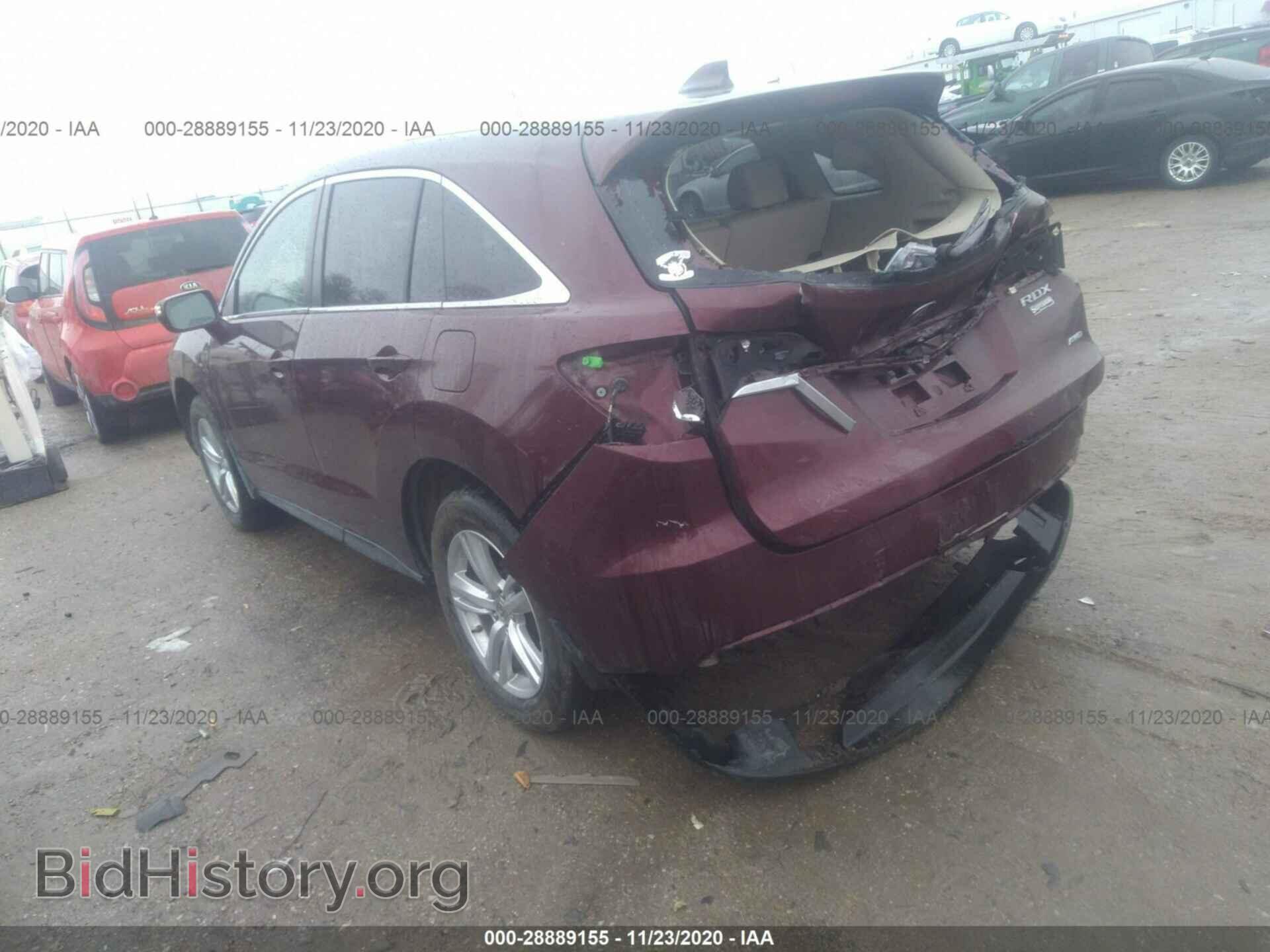 2013 ACURA RDX - VIN: 5J8TB4H57DL021822 - Фото 3