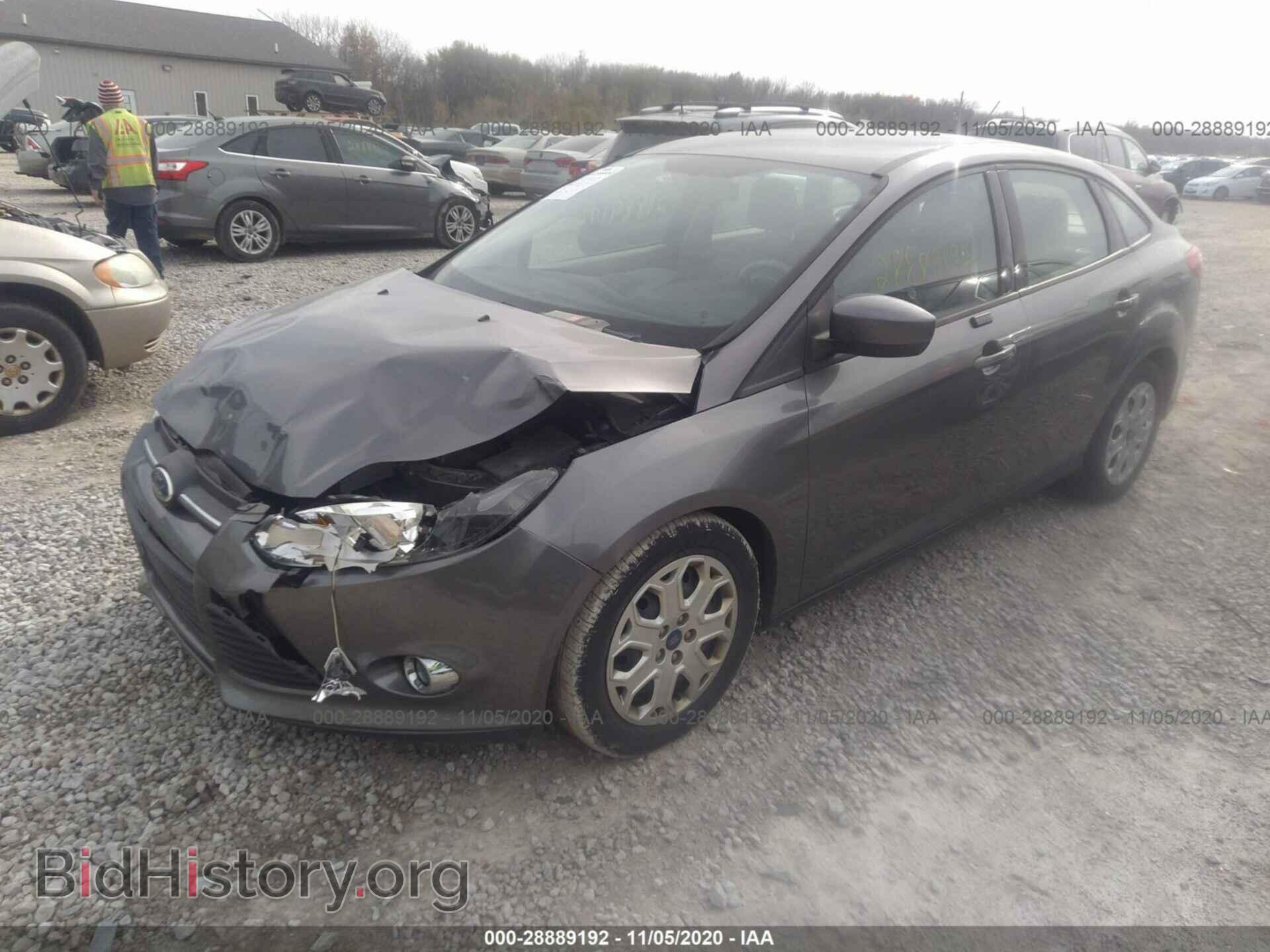 2012 FORD FOCUS - VIN: 1FAHP3F21CL173625 - Фото 2