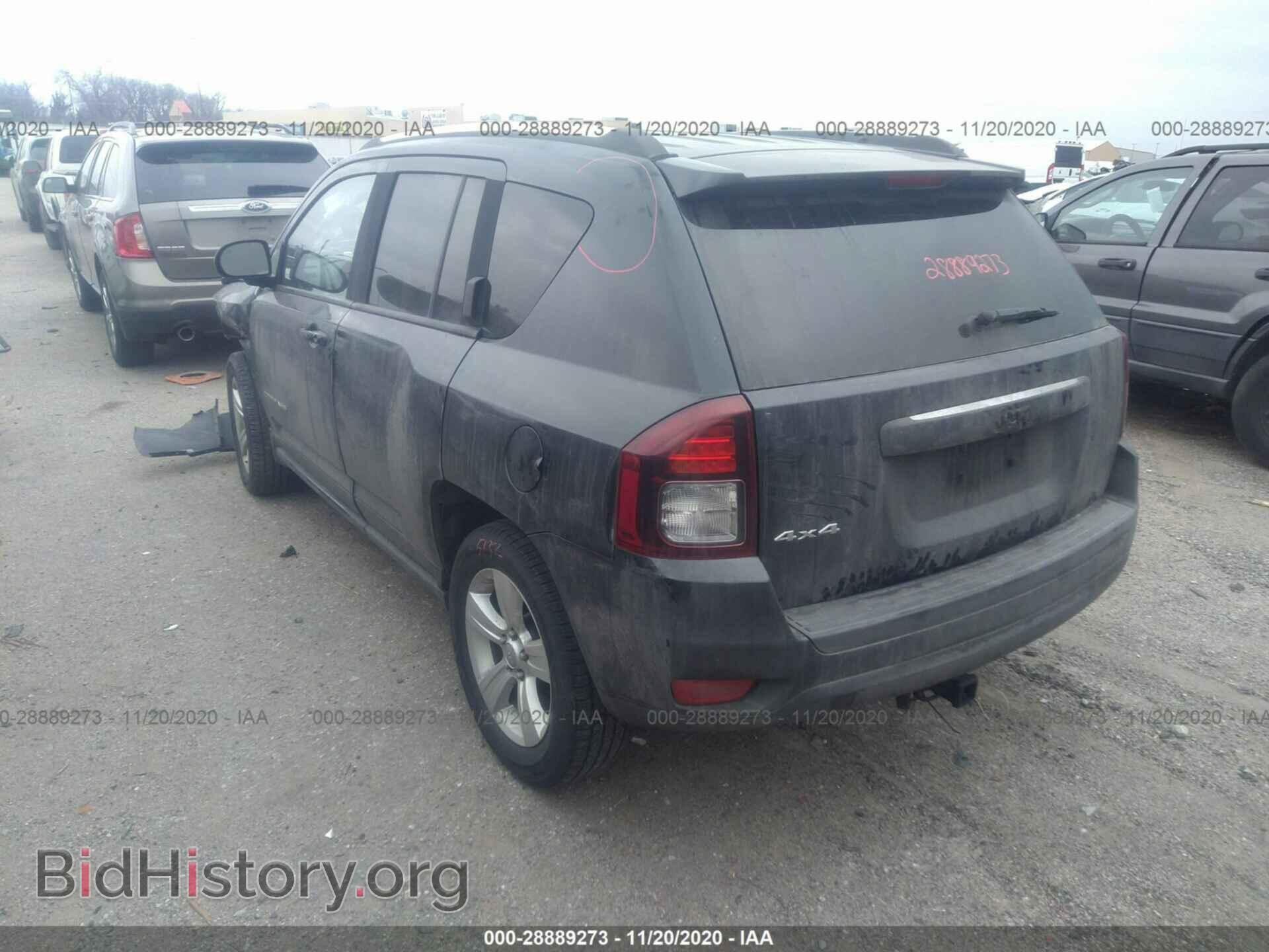 2014 JEEP COMPASS - VIN: 1C4NJDBB8ED828712 - Фото 3