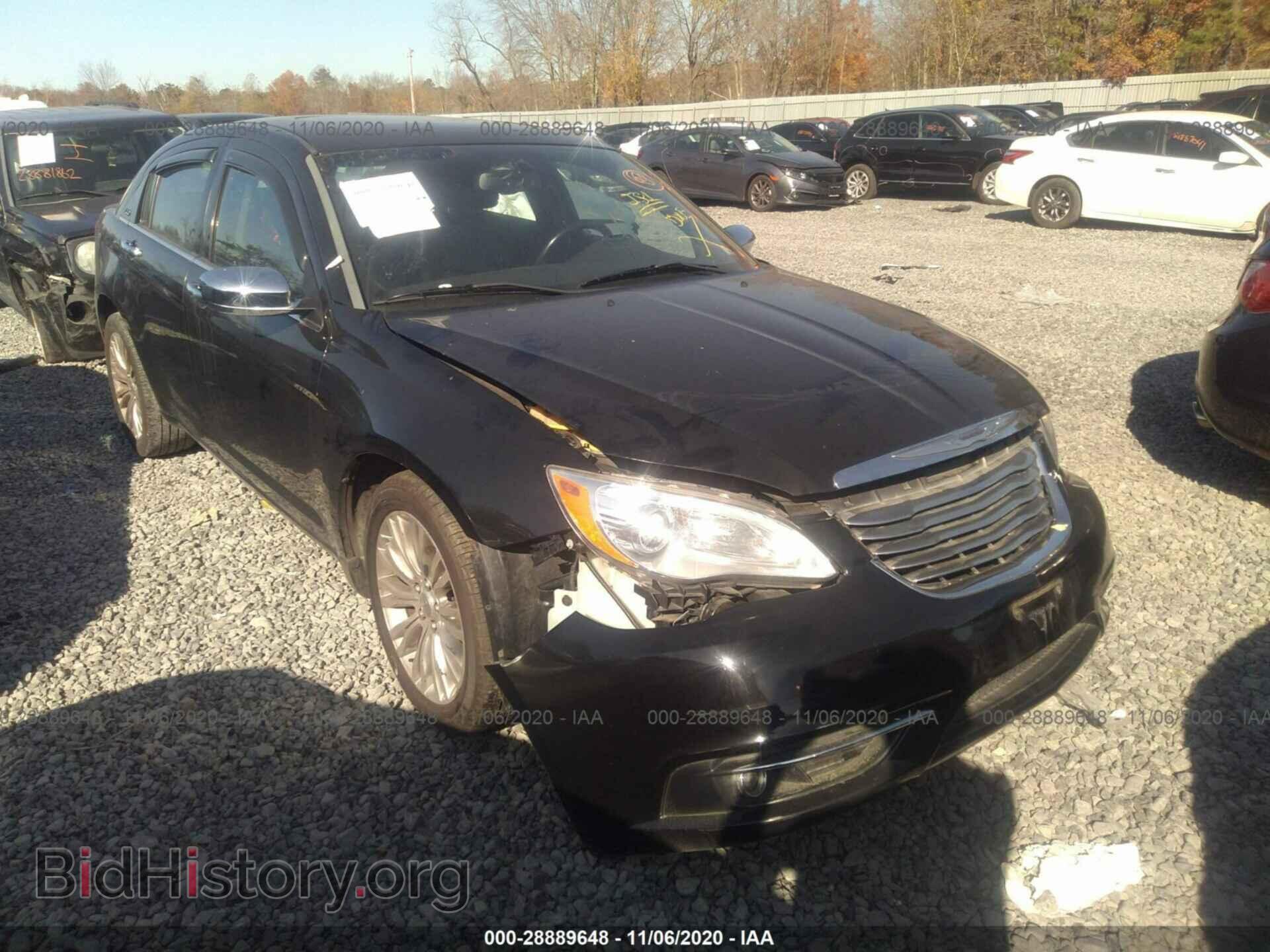 Фотография 1C3CCBCG8CN293120 - CHRYSLER 200 2012