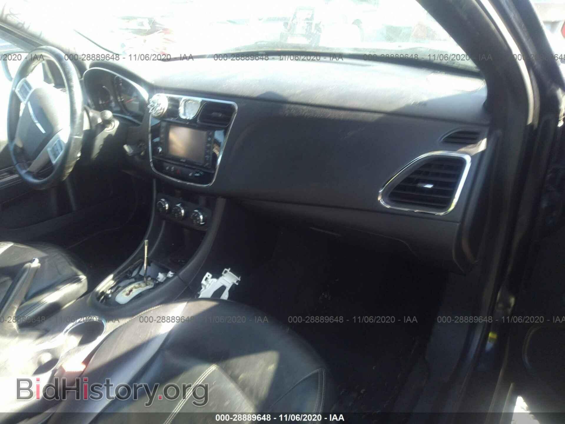 2012 CHRYSLER 200 - VIN: 1C3CCBCG8CN293120 - Фото 5