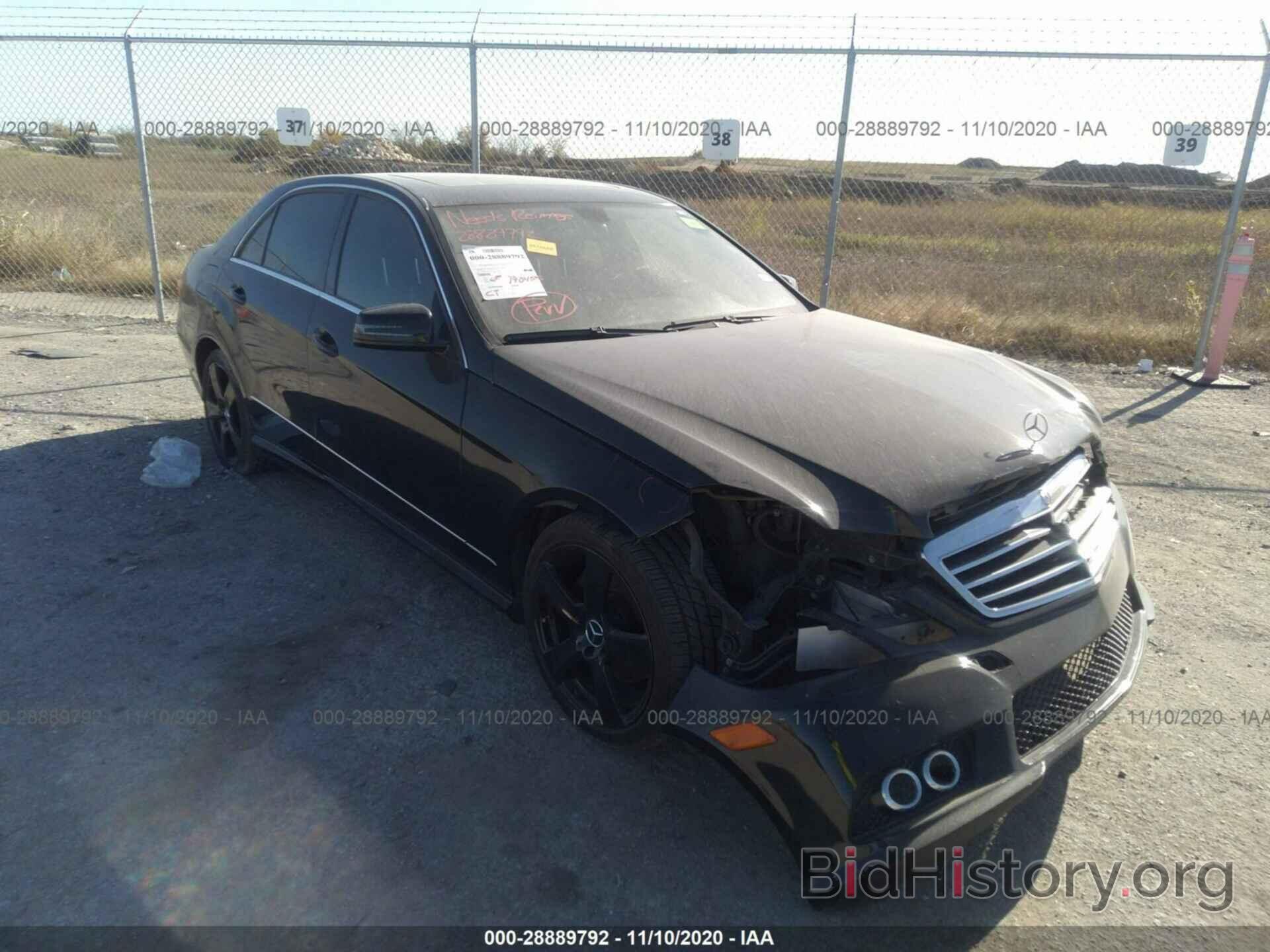 Photo WDDHF5GB9AA162166 - MERCEDES-BENZ E-CLASS 2010