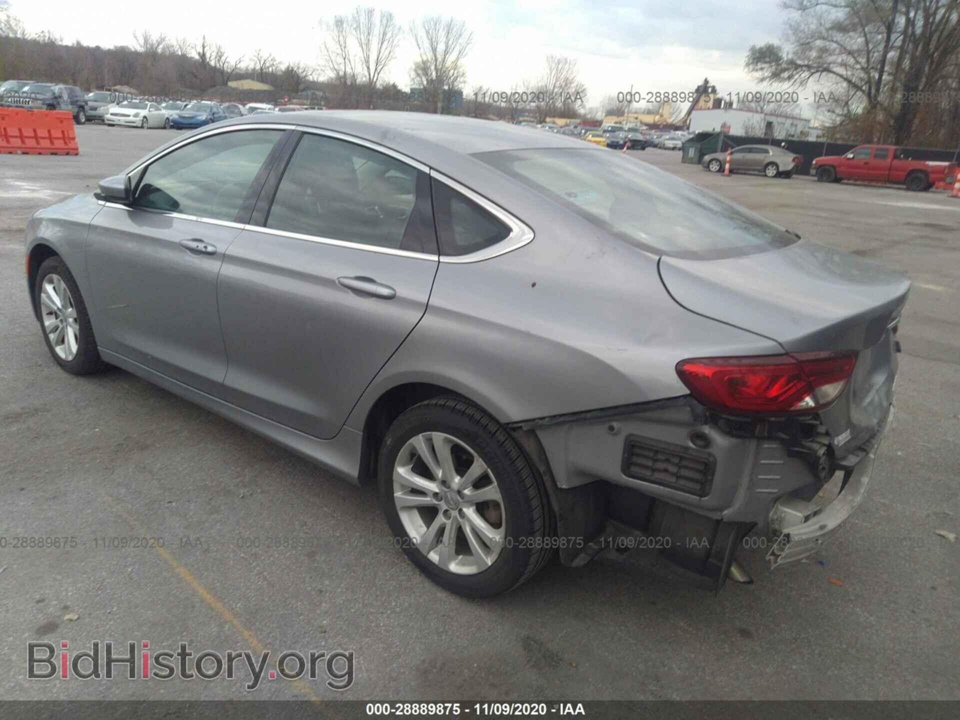 2015 CHRYSLER 200 - VIN: 1C3CCCAB8FN598313 - Фото 3