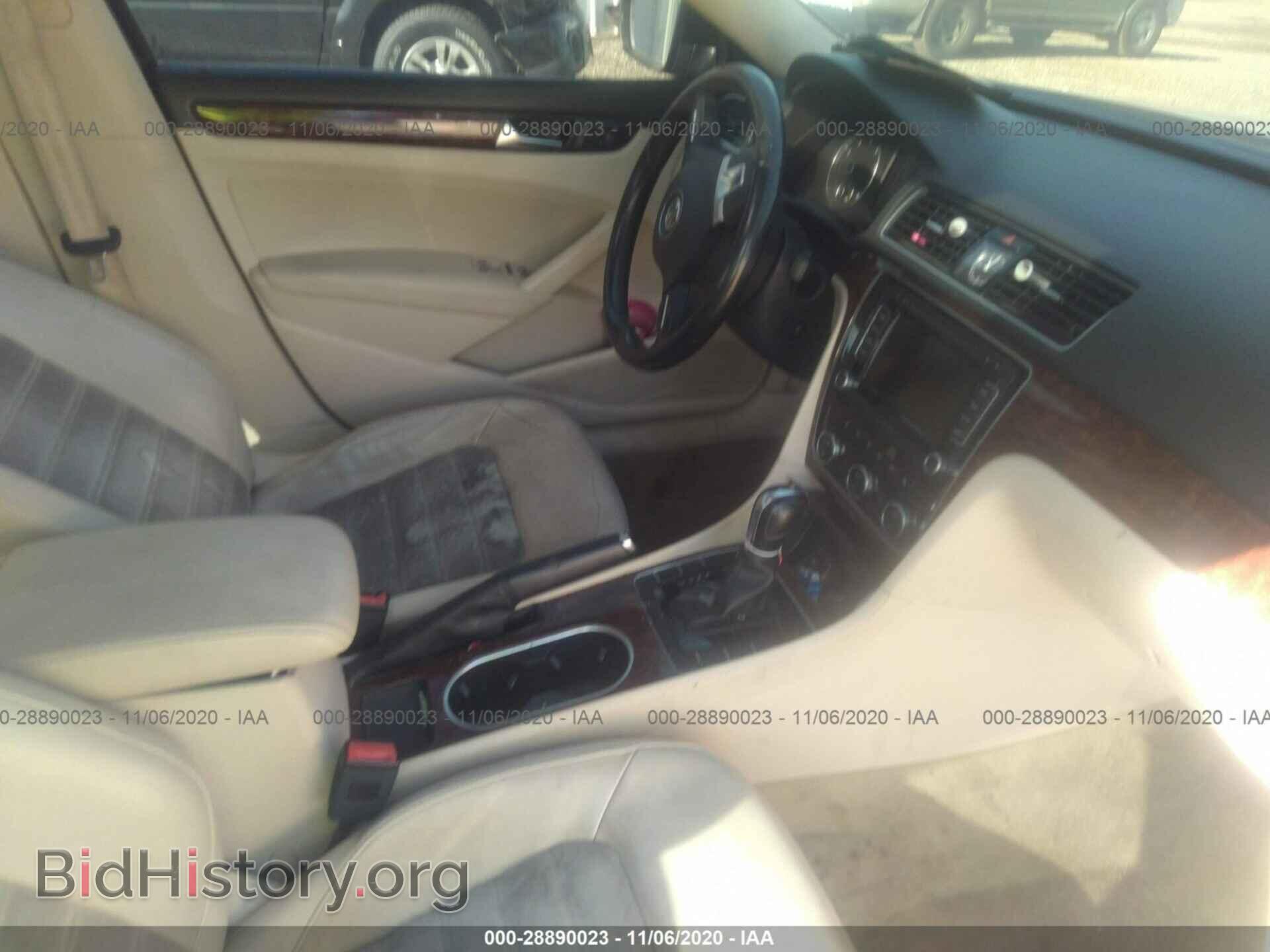 2013 VOLKSWAGEN PASSAT - VIN: 1VWCP7A38DC073130 - Фото 5