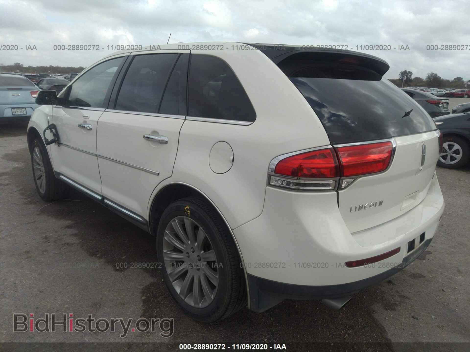 2012 LINCOLN MKX - VIN: 2LMDJ6JKXCBL12721 - Фото 3
