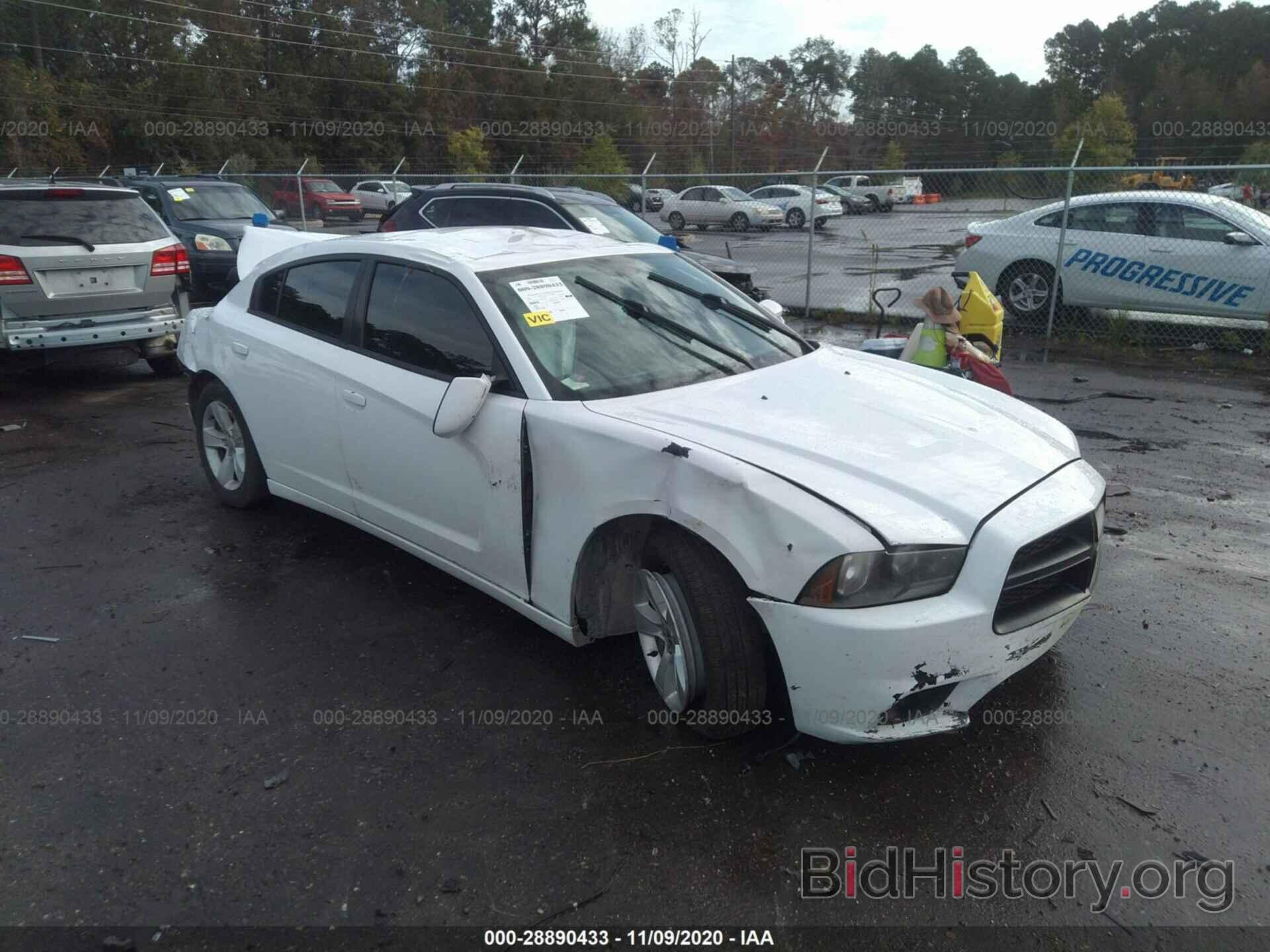 Photo 2C3CDXBG9EH146201 - DODGE CHARGER 2014