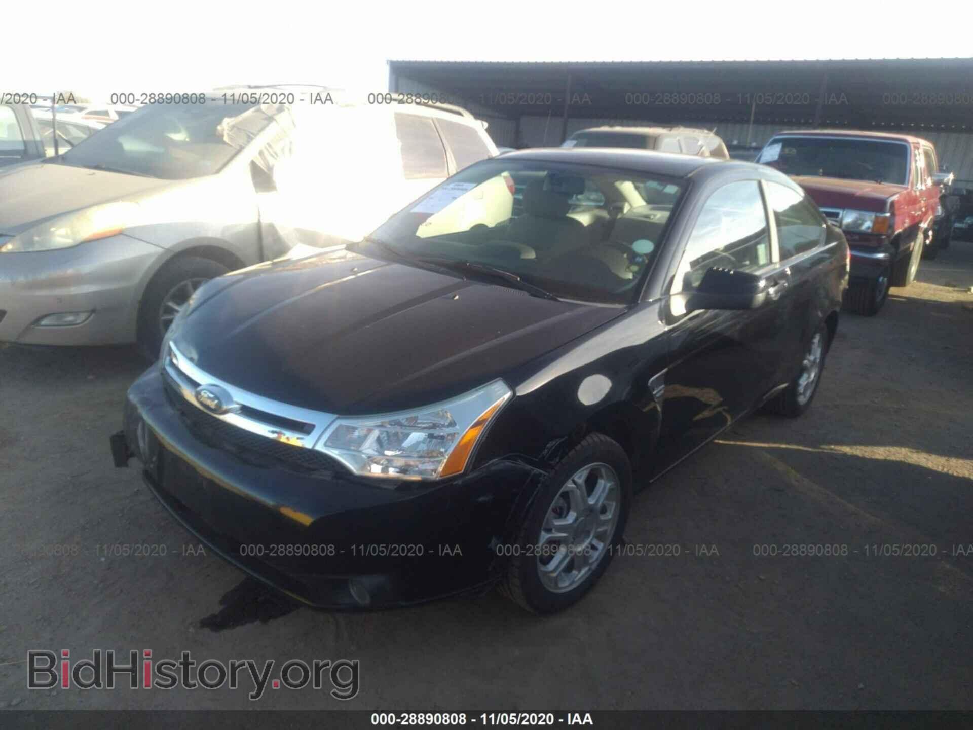 2008 FORD FOCUS - VIN: 1FAHP33N88W122255 - Фото 2